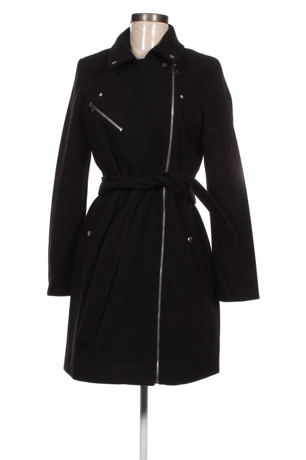 Дамско палто Vero Moda, Размер S, Цвят Черен, Цена 109,00 лв.