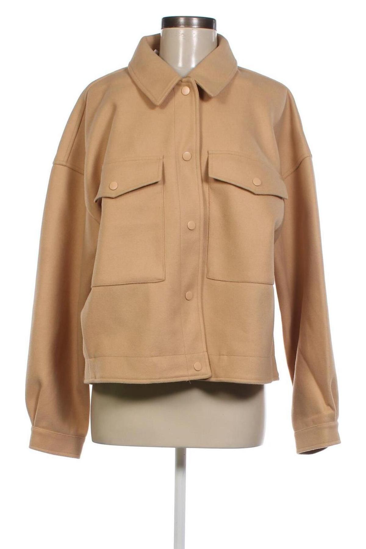 Дамско палто Vero Moda, Размер XL, Цвят Бежов, Цена 95,00 лв.