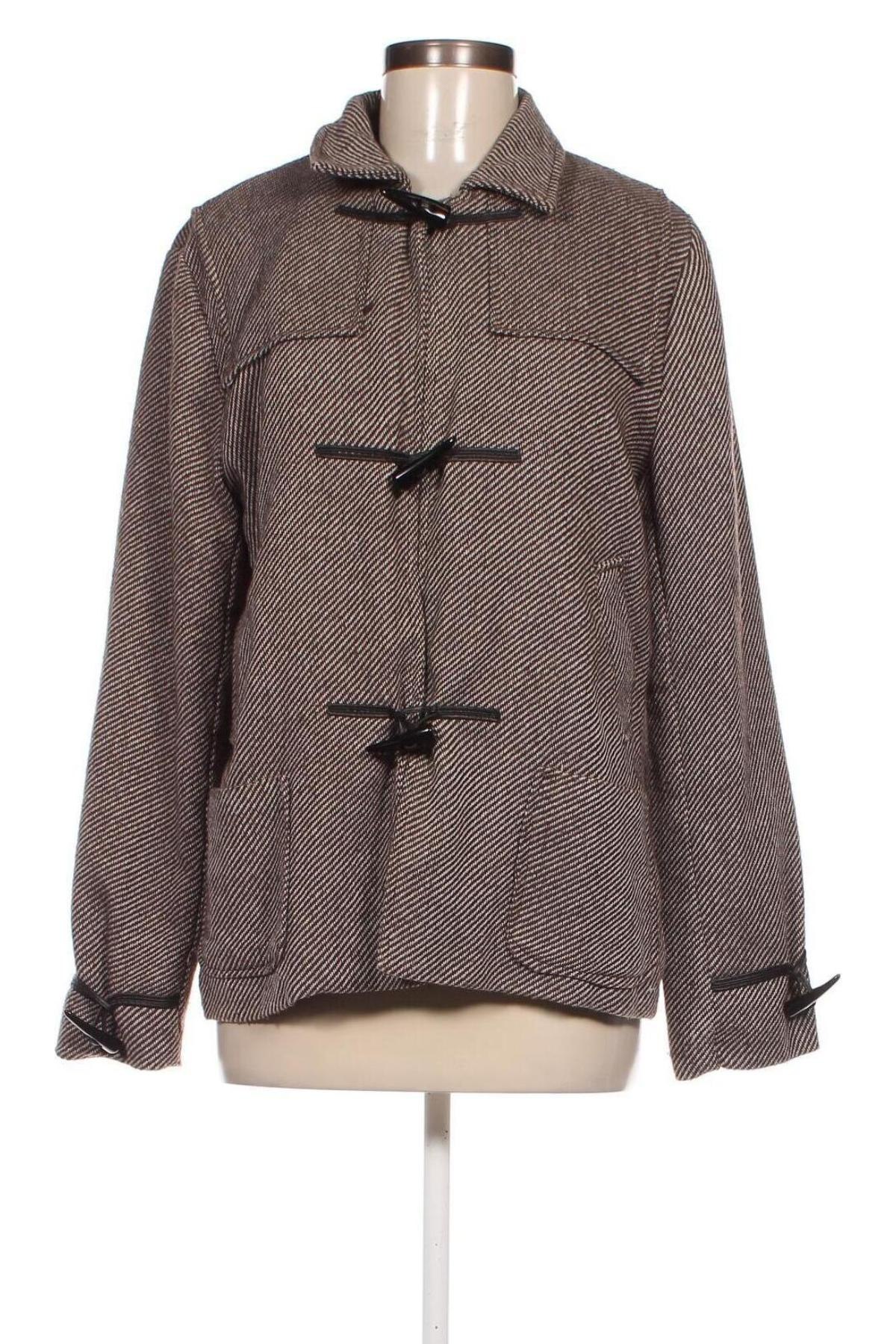 Дамско палто Vska, Размер L, Цвят Черен, Цена 31,03 лв.