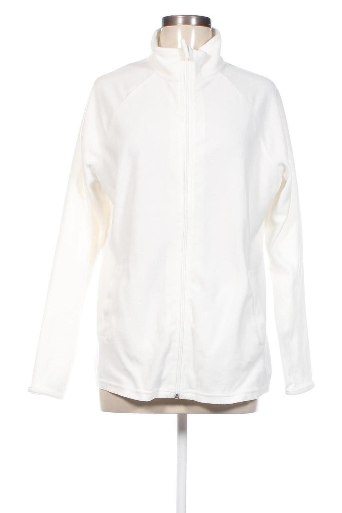 Γυναικεία ζακέτα fleece Janina, Μέγεθος XL, Χρώμα Λευκό, Τιμή 13,02 €