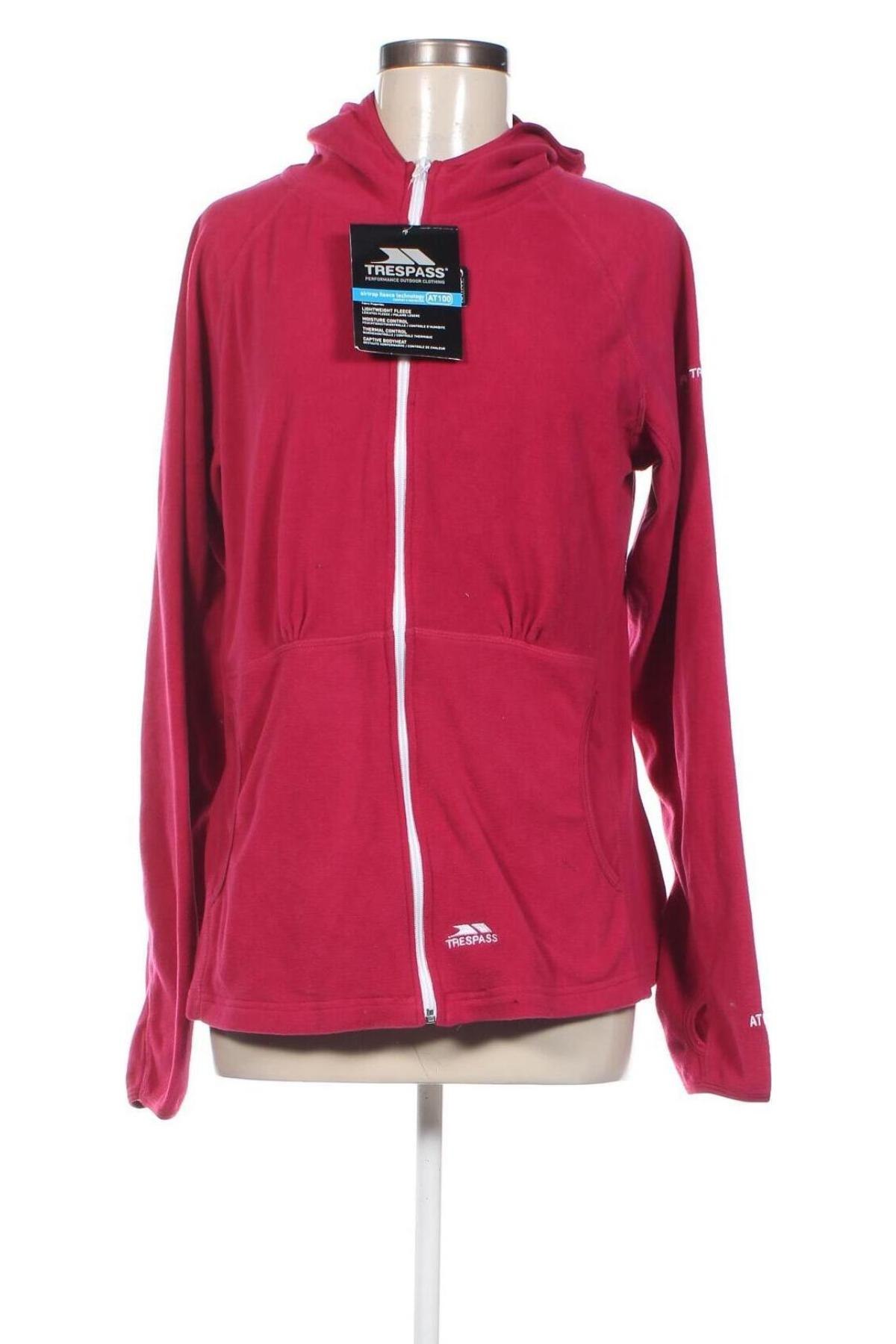 Bluză polară de damă Trespass, Mărime XL, Culoare Roz, Preț 201,32 Lei