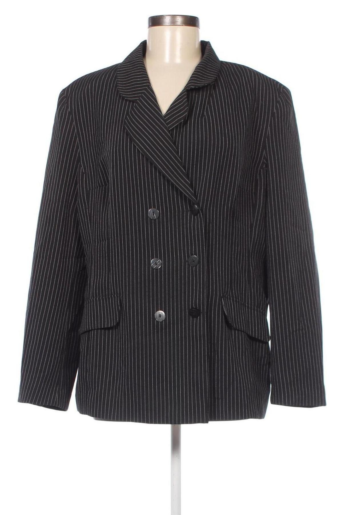 Γυναικείο σακάκι, Μέγεθος XL, Χρώμα Μαύρο, Τιμή 4,05 €