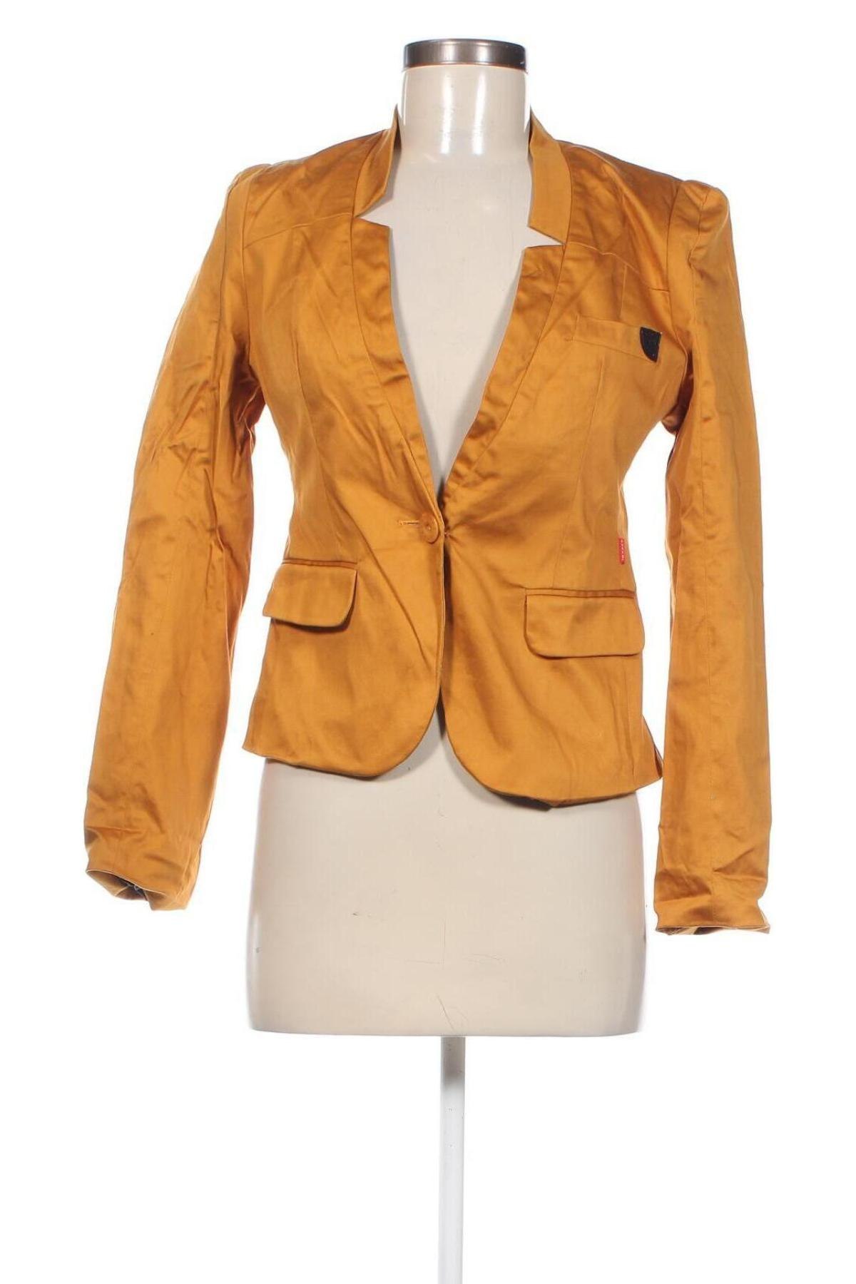 Γυναικείο σακάκι 10 Feet, Μέγεθος S, Χρώμα Κίτρινο, Τιμή 25,66 €