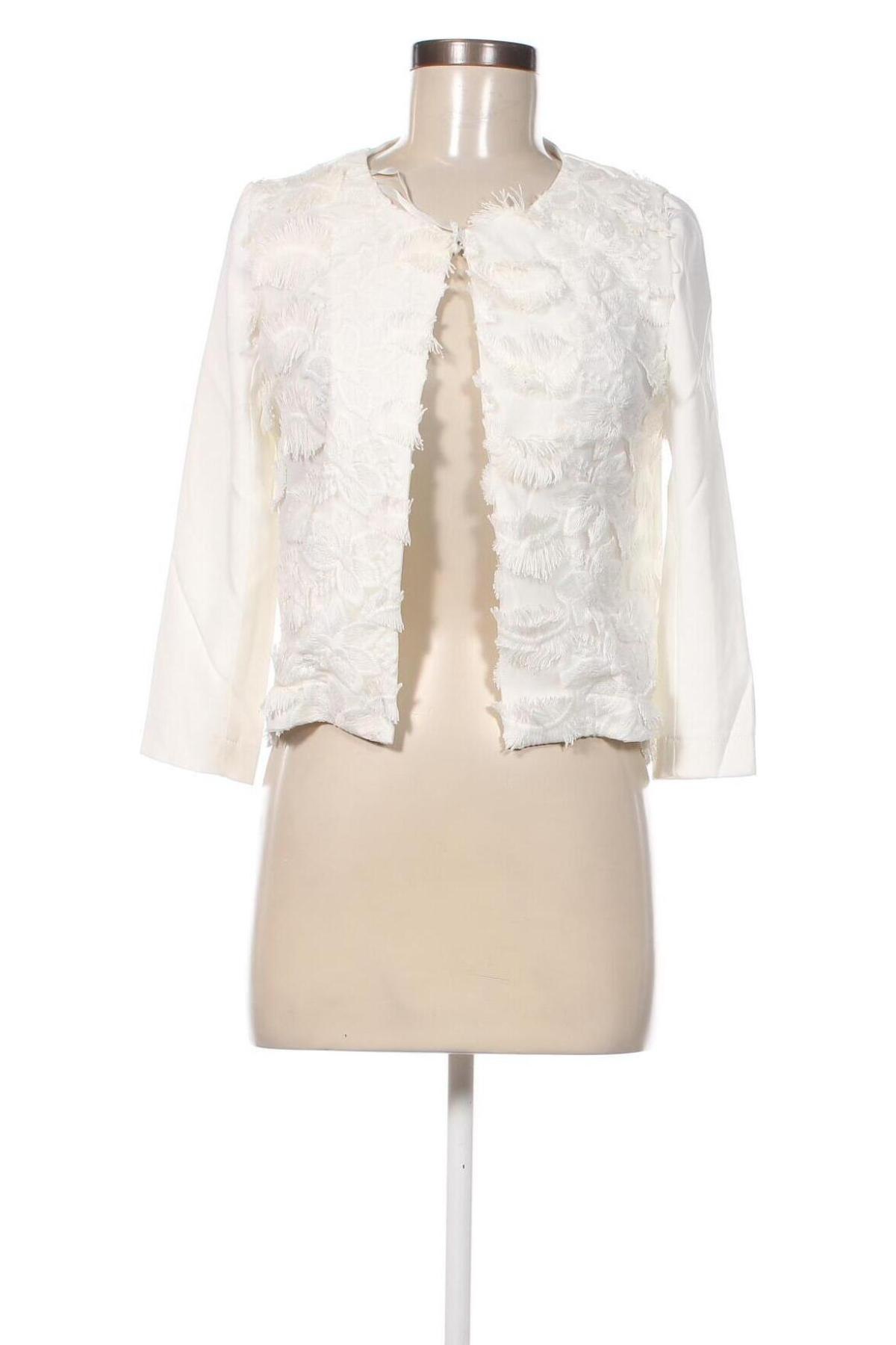 Γυναικείο σακάκι Ella, Μέγεθος S, Χρώμα Λευκό, Τιμή 35,81 €