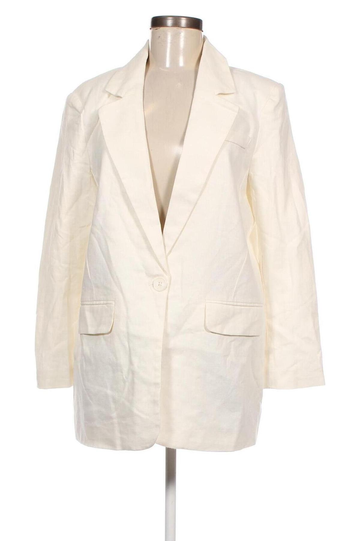 Γυναικείο σακάκι ONLY, Μέγεθος XS, Χρώμα Εκρού, Τιμή 42,27 €