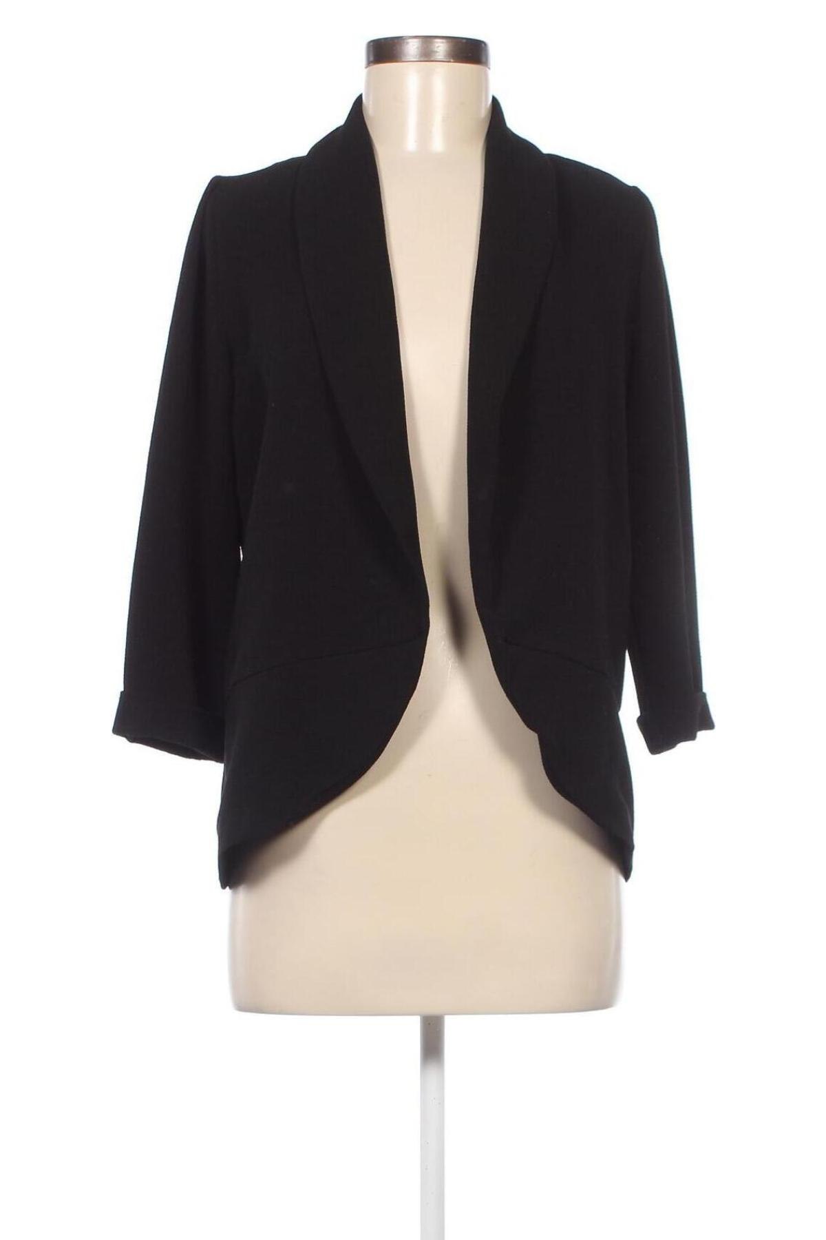 Γυναικείο σακάκι Only One, Μέγεθος XS, Χρώμα Μαύρο, Τιμή 12,58 €