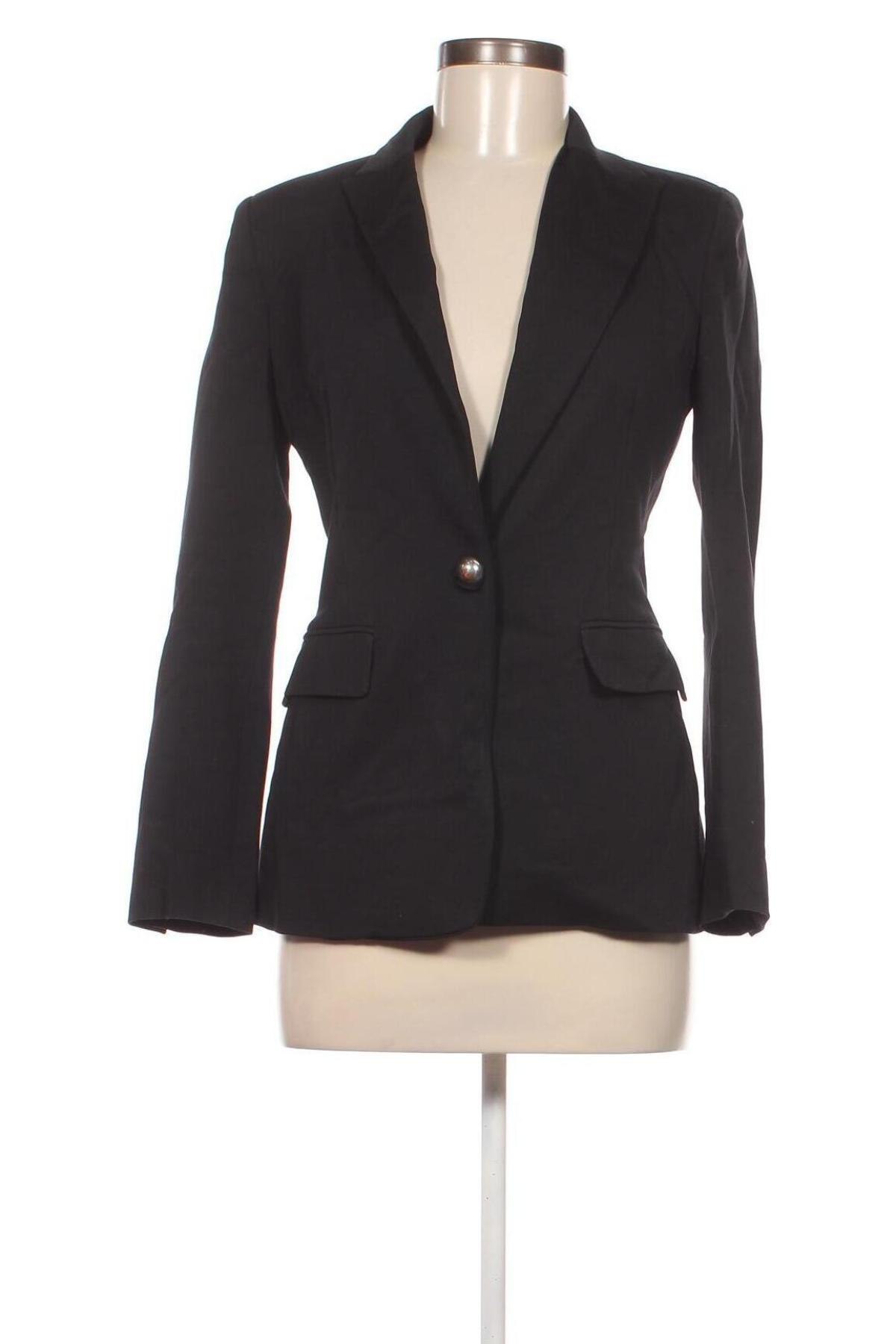 Дамско сако Pinko, Размер S, Цвят Черен, Цена 205,11 лв.