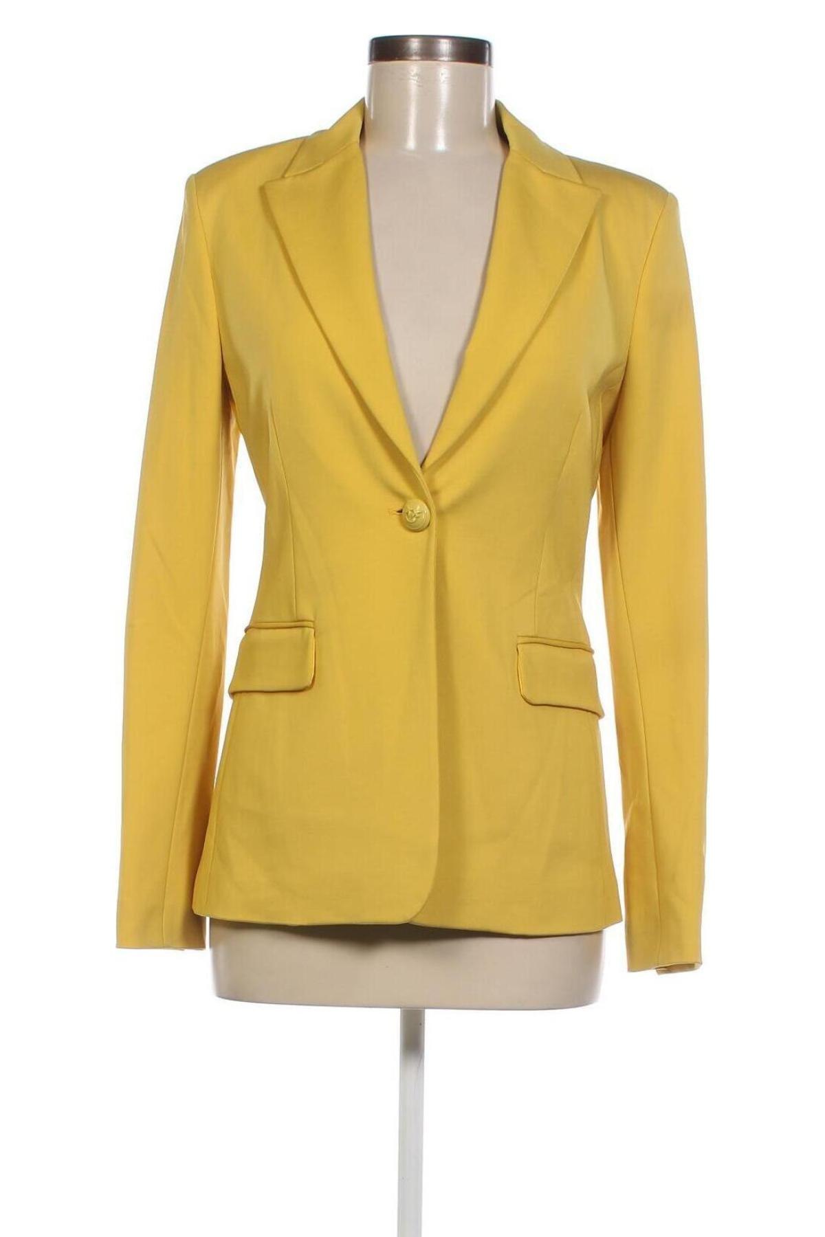 Дамско сако Pinko, Размер S, Цвят Жълт, Цена 387,00 лв.