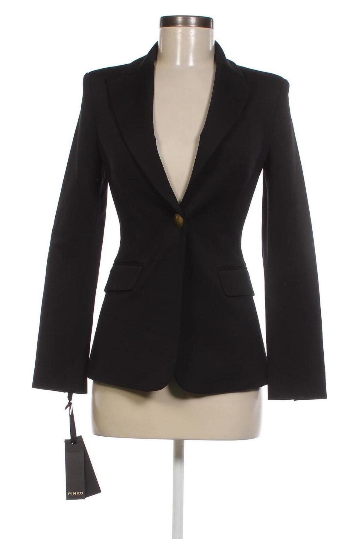 Γυναικείο σακάκι Pinko, Μέγεθος XXS, Χρώμα Μαύρο, Τιμή 109,71 €