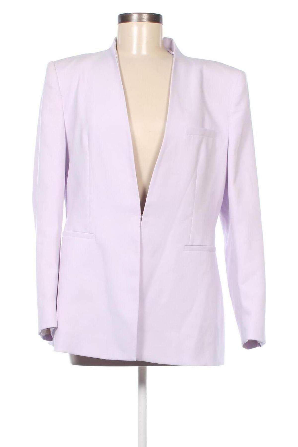 Дамско сако Zara, Размер XL, Цвят Лилав, Цена 95,80 лв.