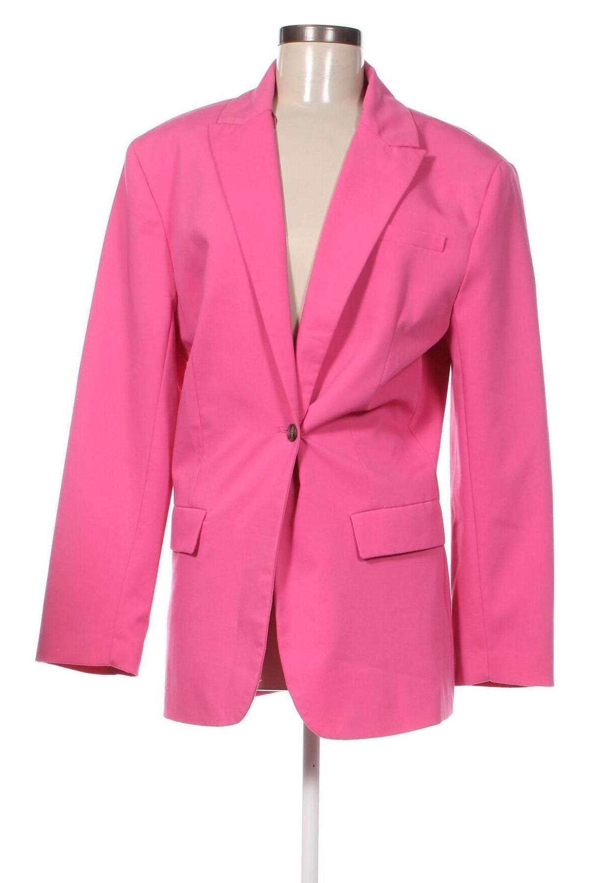 Дамско сако Zara, Размер S, Цвят Розов, Цена 33,24 лв.