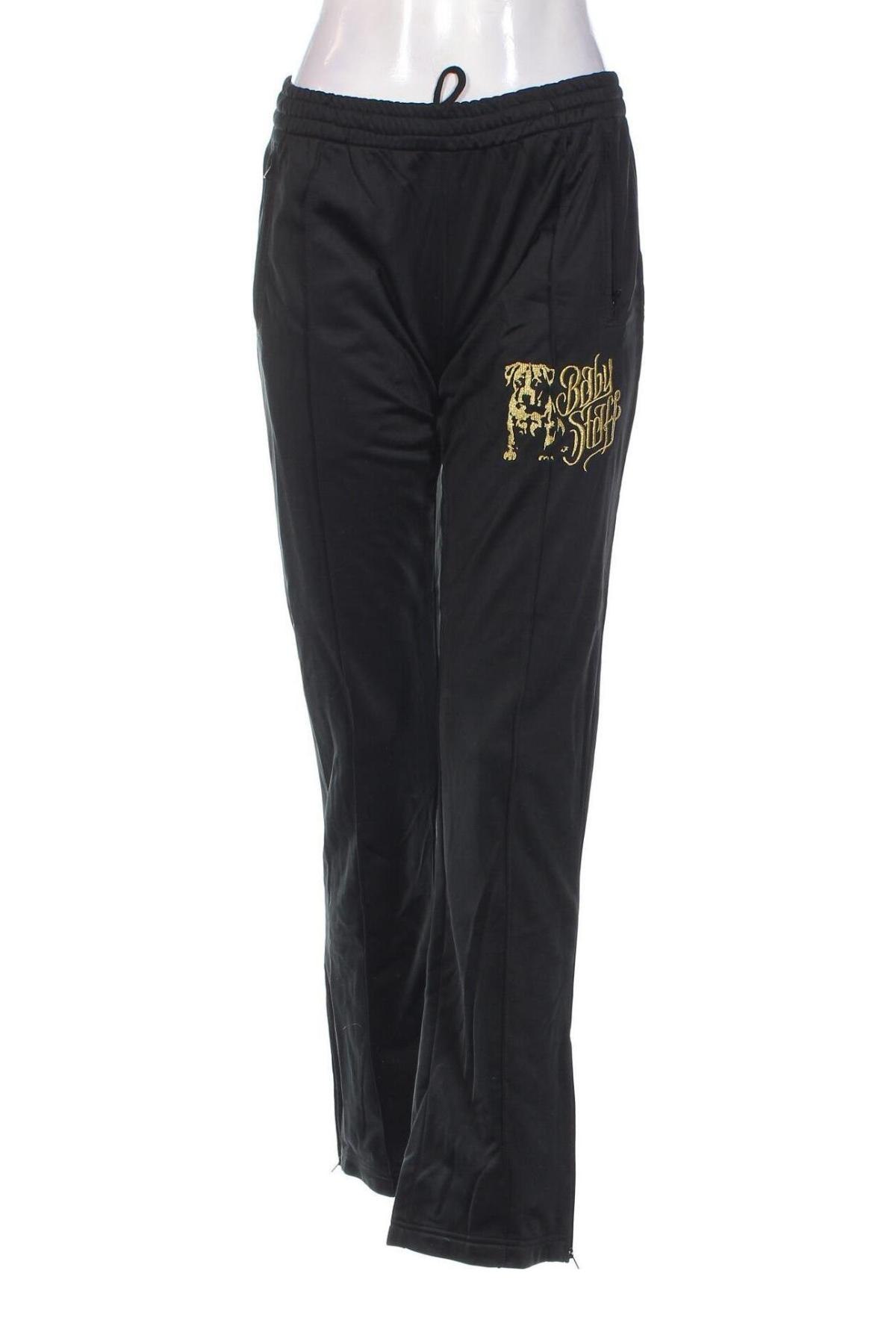 Γυναικείο αθλητικό παντελόνι, Μέγεθος L, Χρώμα Μαύρο, Τιμή 9,33 €