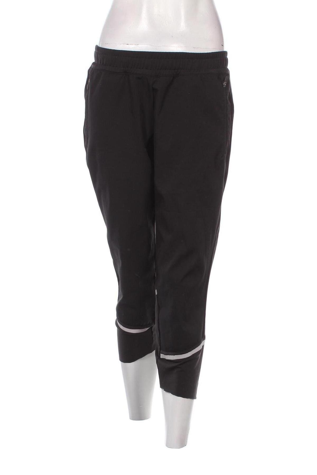 Γυναικείο αθλητικό παντελόνι Crane, Μέγεθος M, Χρώμα Μαύρο, Τιμή 6,46 €