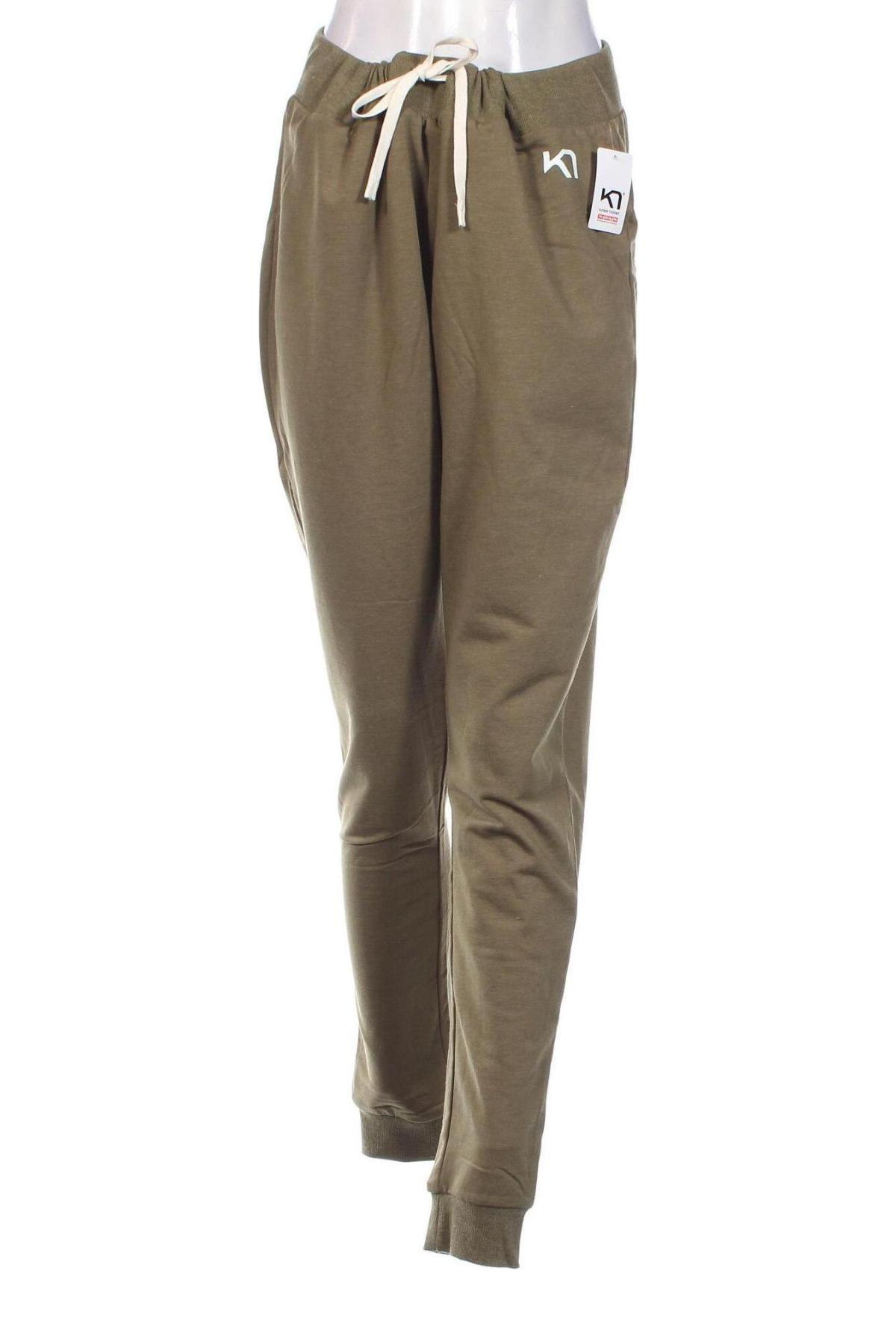 Pantaloni trening de femei Kari Traa, Mărime XL, Culoare Verde, Preț 171,71 Lei