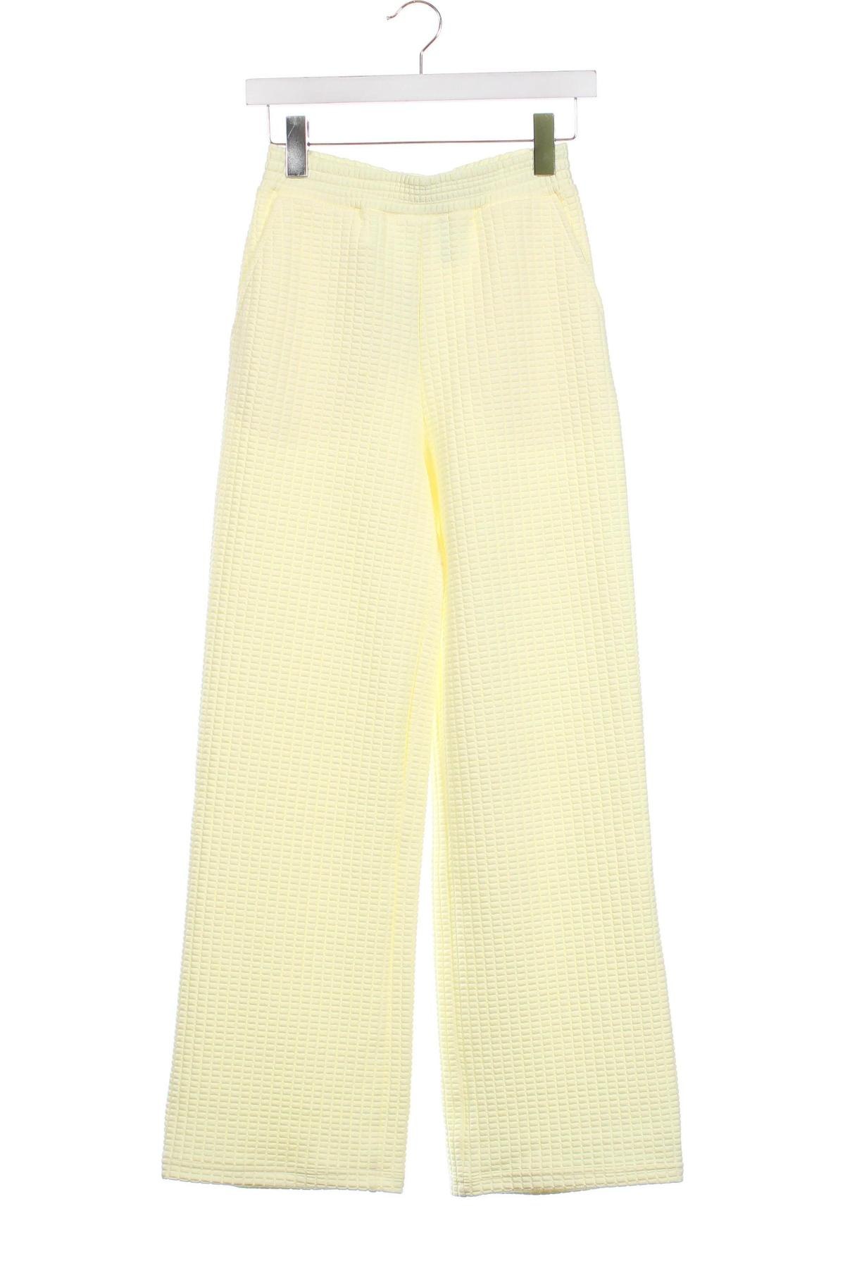 Γυναικείο αθλητικό παντελόνι Monki, Μέγεθος XS, Χρώμα Κίτρινο, Τιμή 27,84 €