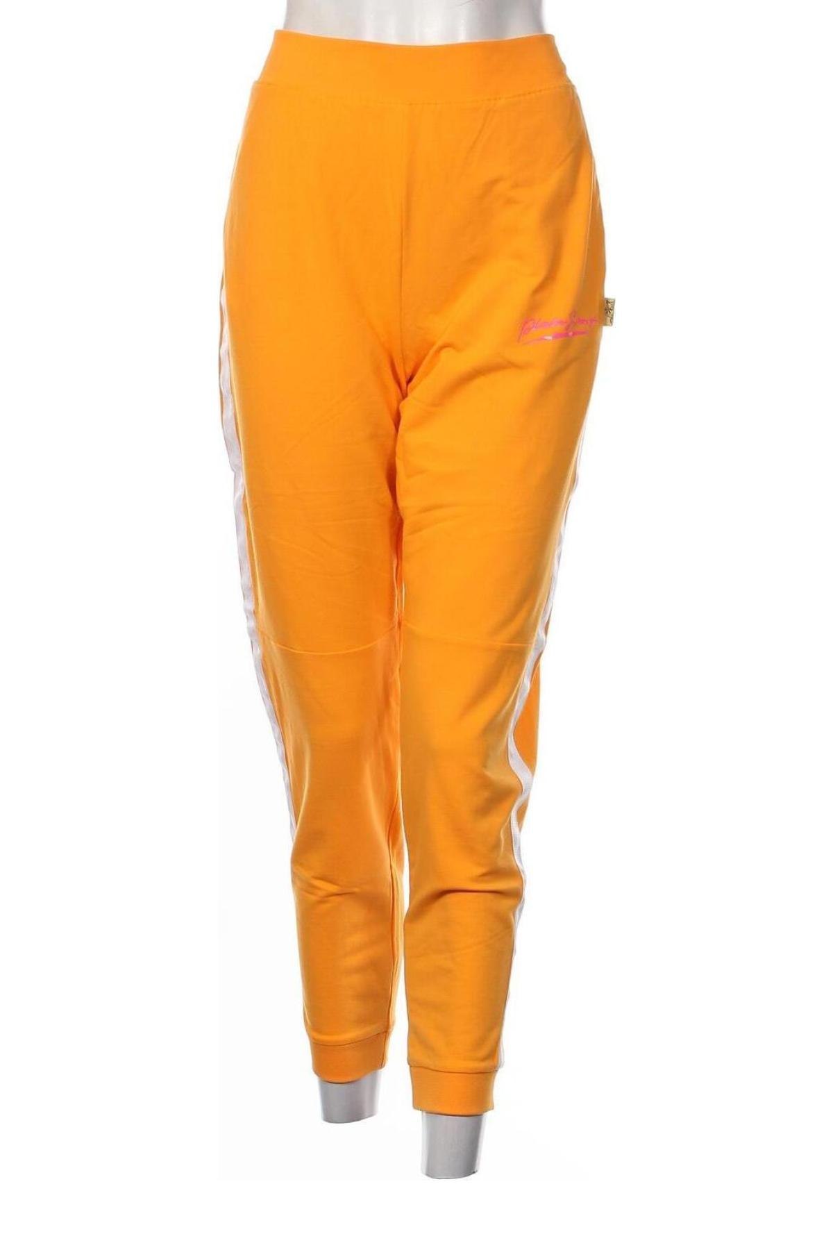 Γυναικείο αθλητικό παντελόνι Plein Sport, Μέγεθος L, Χρώμα Πορτοκαλί, Τιμή 136,60 €