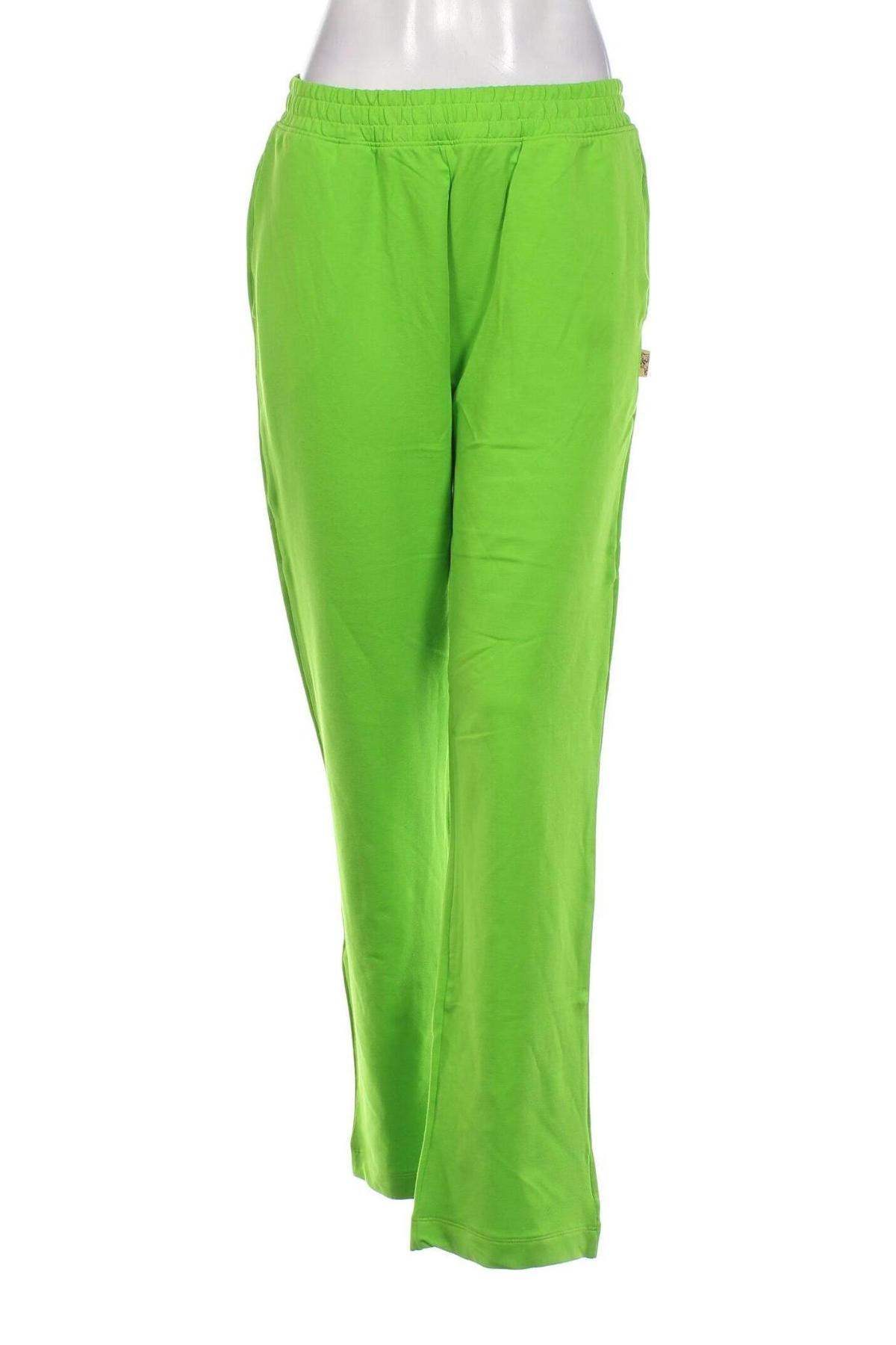 Γυναικείο αθλητικό παντελόνι Plein Sport, Μέγεθος L, Χρώμα Πράσινο, Τιμή 120,21 €