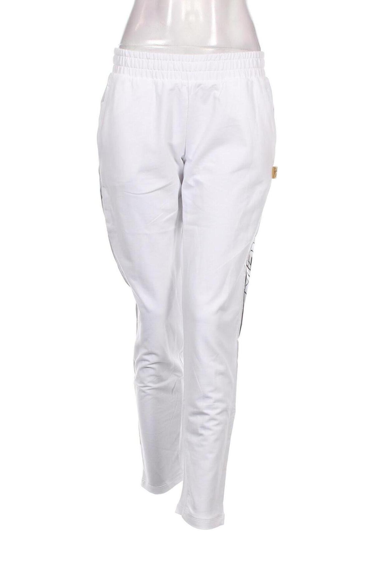 Γυναικείο αθλητικό παντελόνι Plein Sport, Μέγεθος L, Χρώμα Λευκό, Τιμή 136,60 €