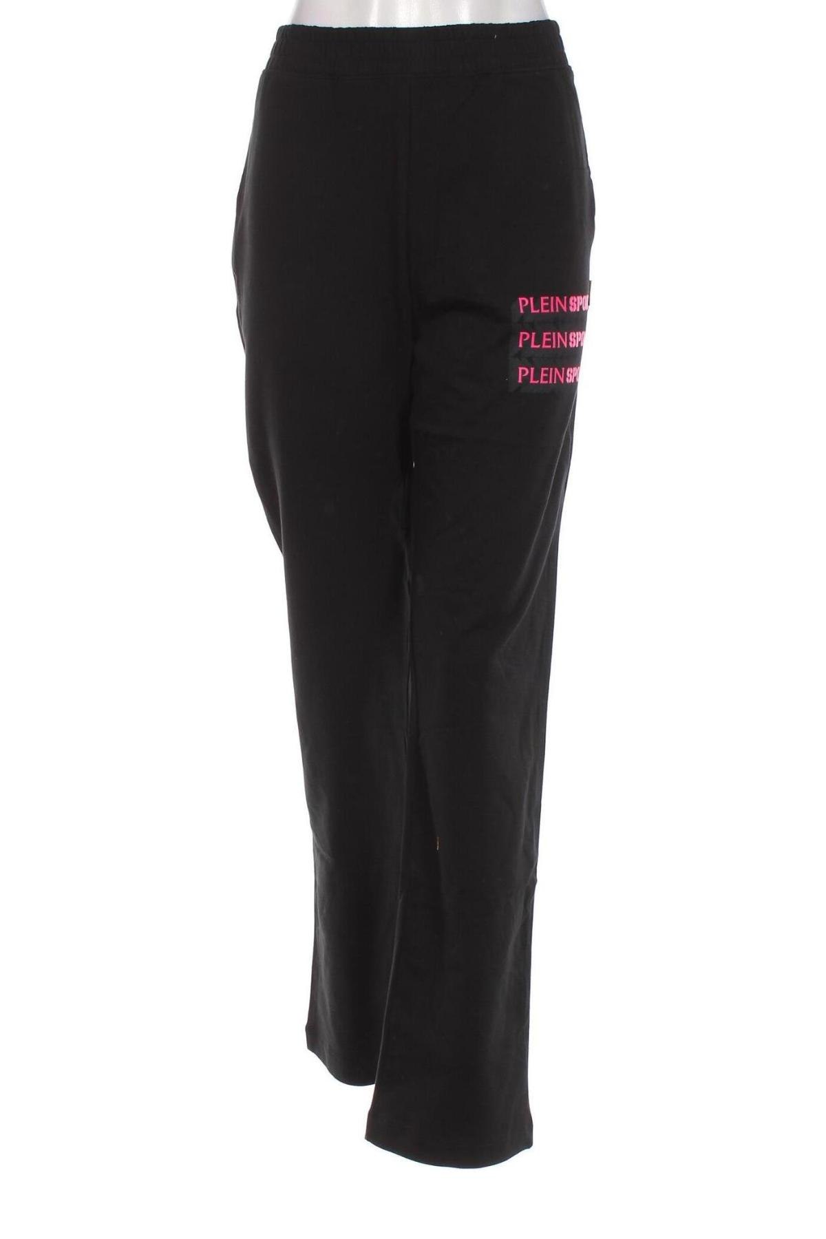 Γυναικείο αθλητικό παντελόνι Plein Sport, Μέγεθος L, Χρώμα Μαύρο, Τιμή 113,38 €