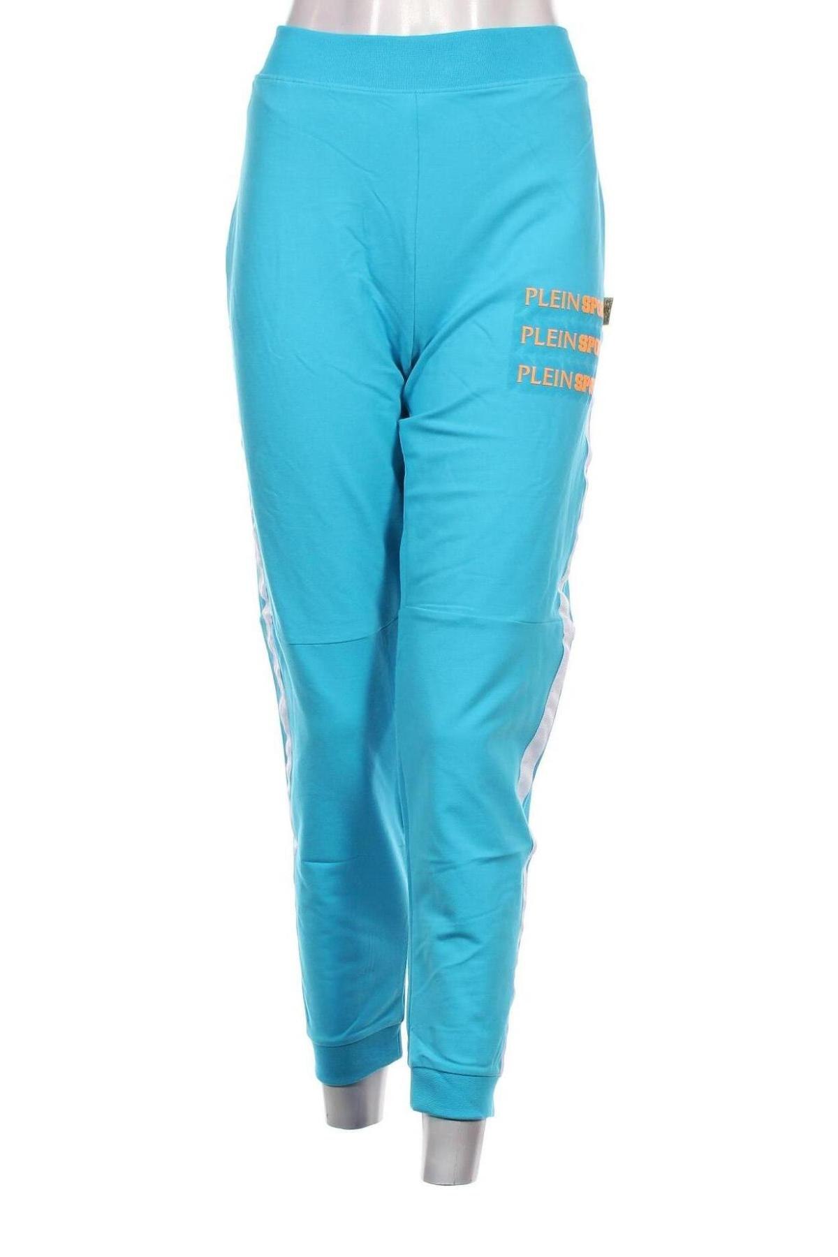 Pantaloni trening de femei Plein Sport, Mărime XL, Culoare Albastru, Preț 697,37 Lei