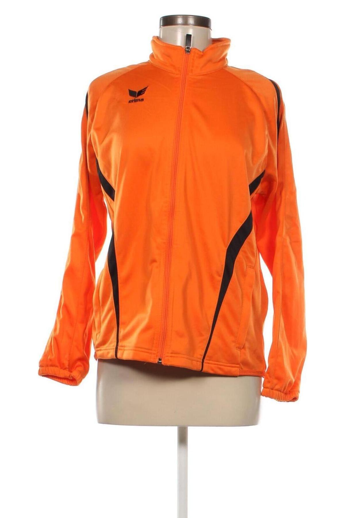 Дамско спортно горнище Erima, Размер L, Цвят Оранжев, Цена 13,65 лв.