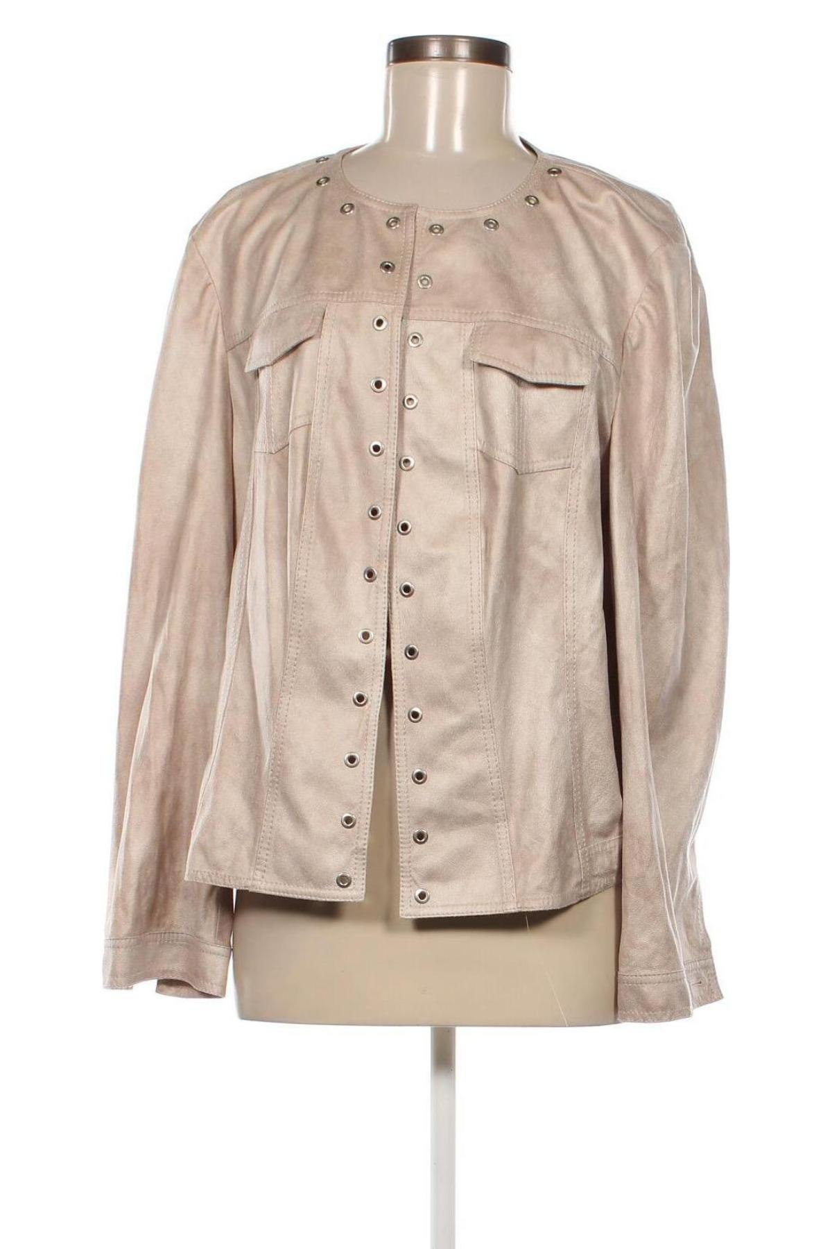 Γυναικείο μπουφάν Gerry Weber, Μέγεθος XL, Χρώμα  Μπέζ, Τιμή 6,73 €