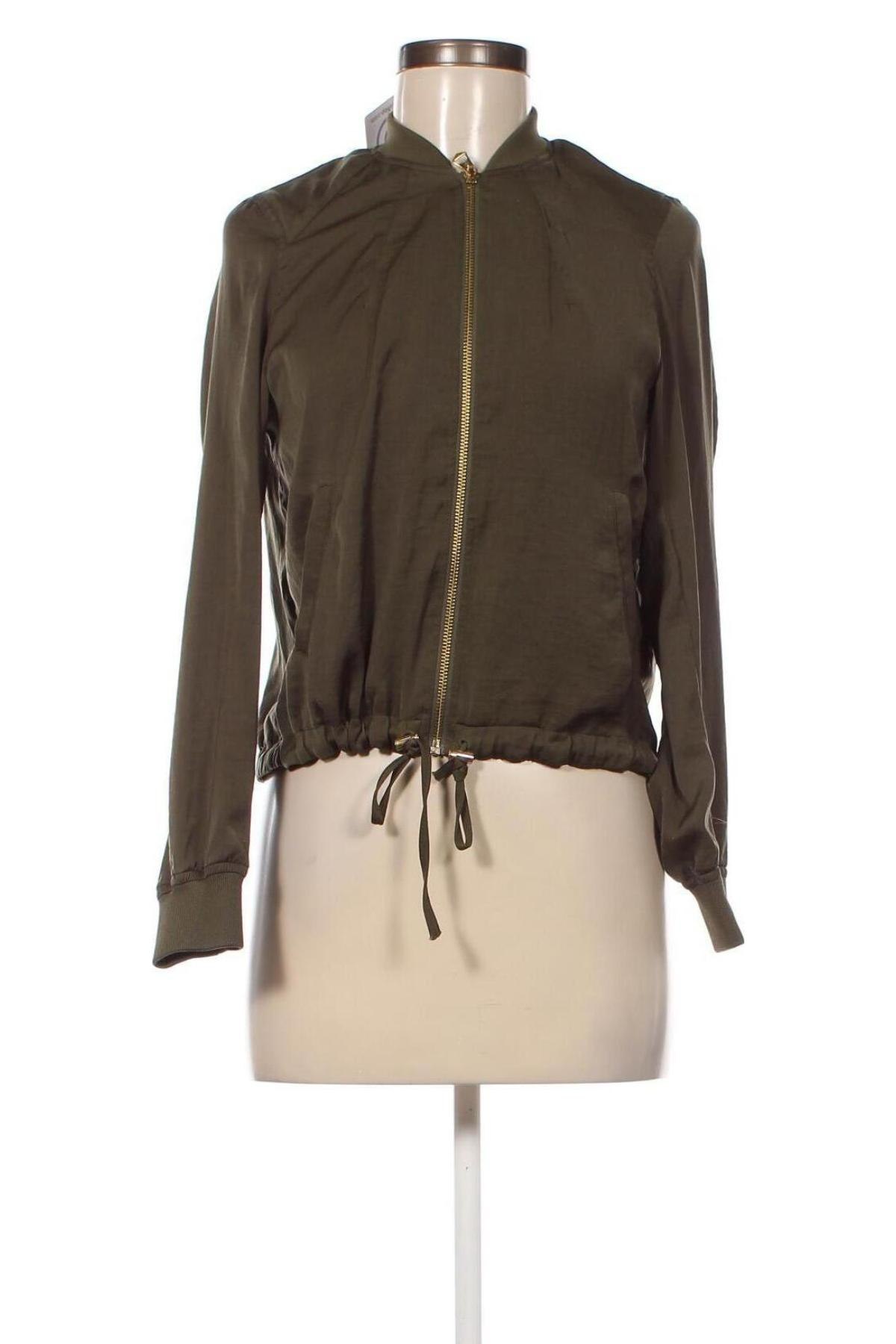 Γυναικείο μπουφάν H&M Divided, Μέγεθος XS, Χρώμα Πράσινο, Τιμή 5,34 €