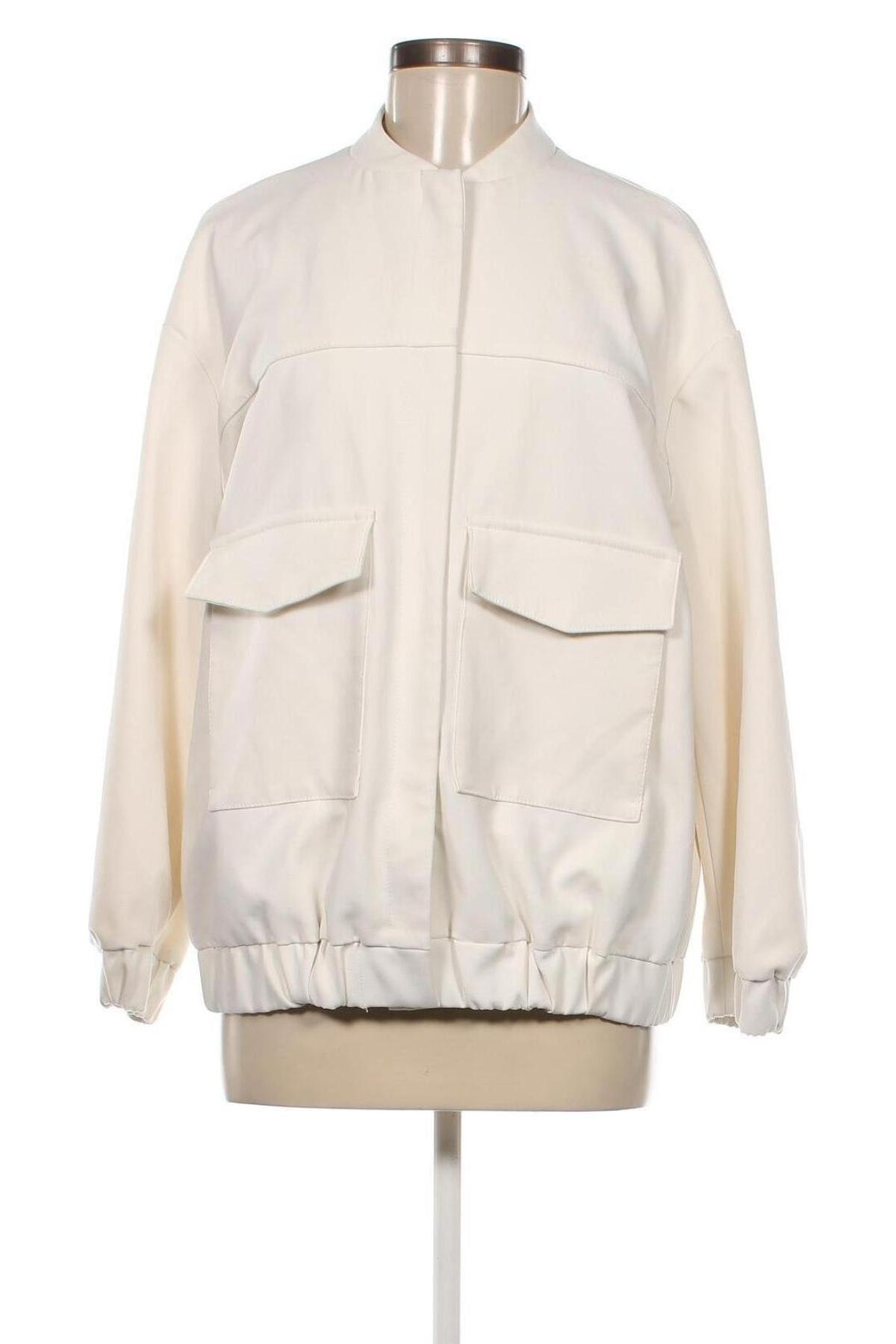 Γυναικείο μπουφάν Zara, Μέγεθος S, Χρώμα Λευκό, Τιμή 31,46 €