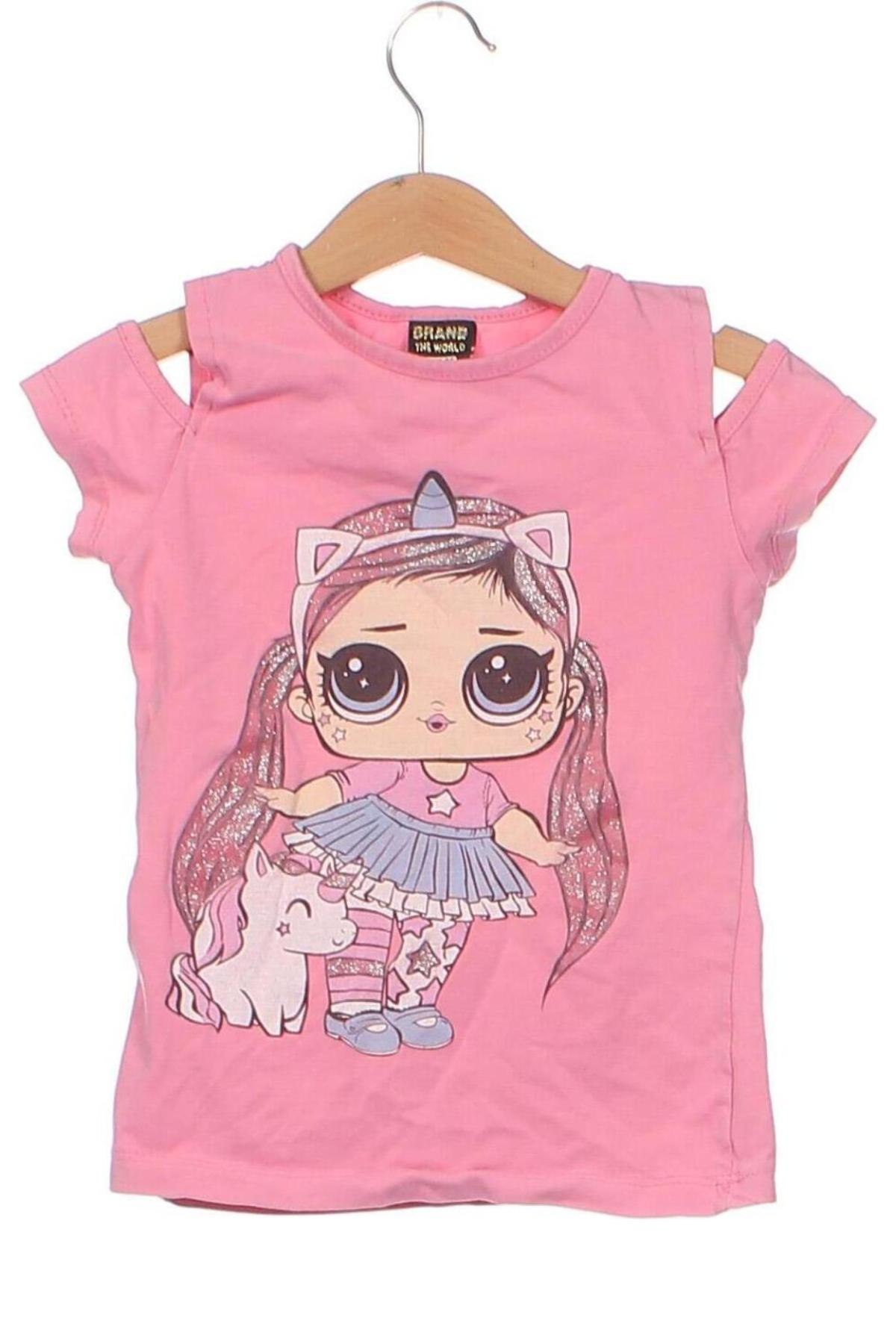 Kinder Shirt, Größe 6-7y/ 122-128 cm, Farbe Rosa, Preis € 11,25
