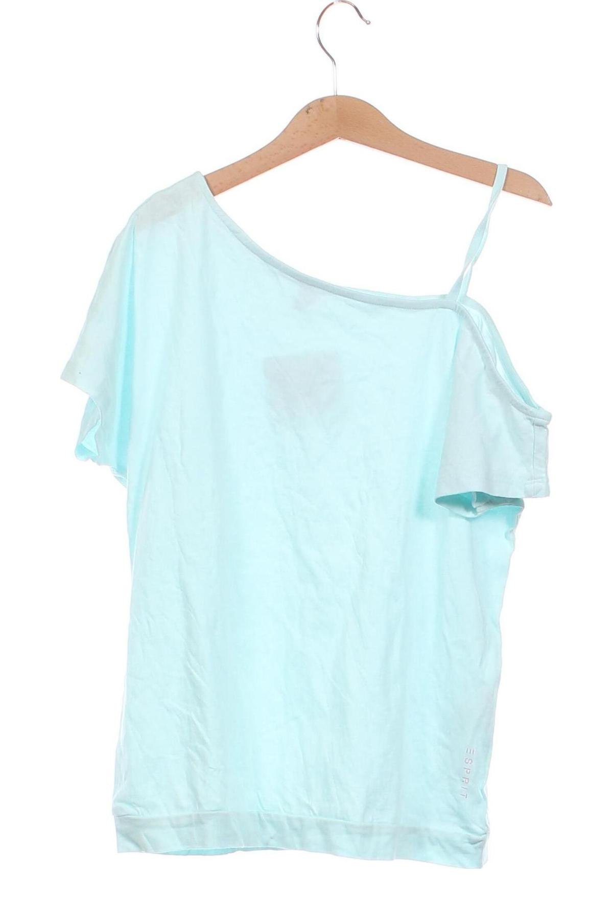 Kinder Shirt Esprit, Größe 12-13y/ 158-164 cm, Farbe Blau, Preis 3,43 €