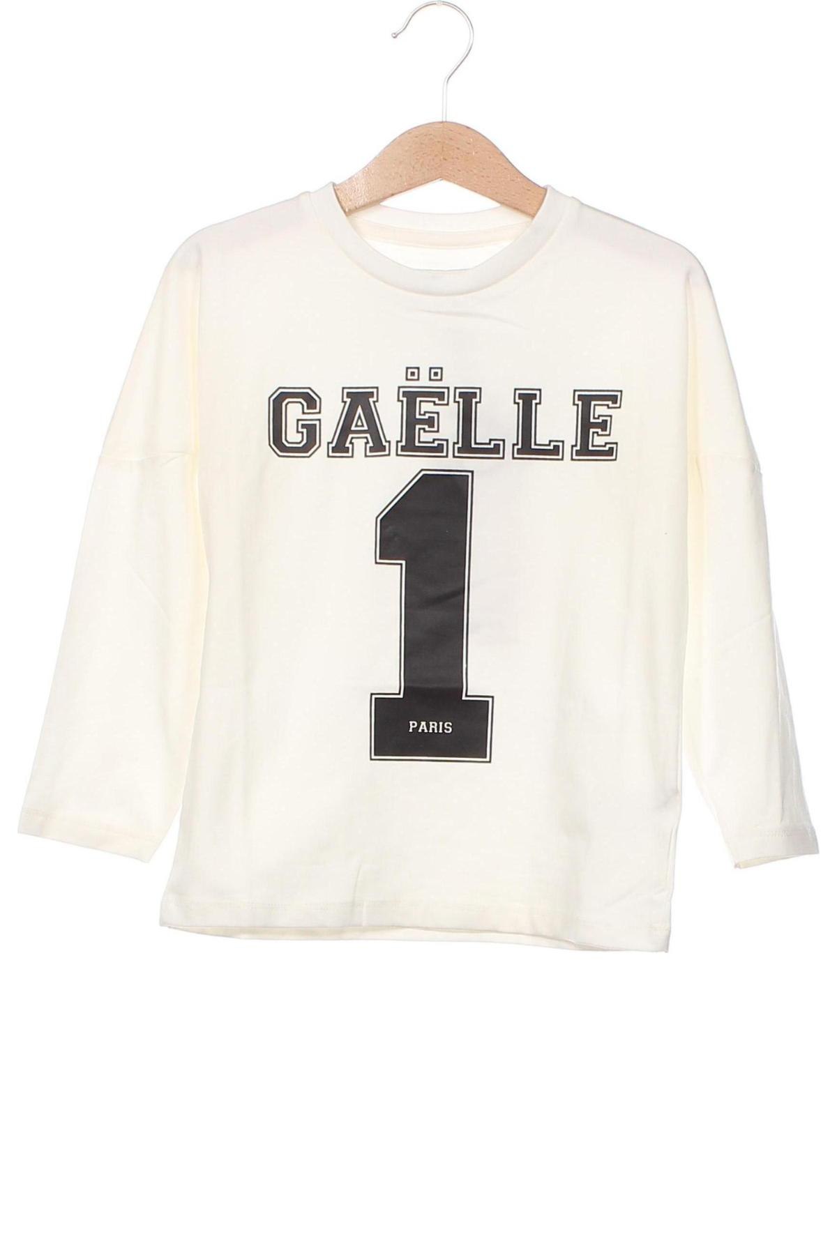 Детска блуза Gaelle Paris, Размер 3-4y/ 104-110 см, Цвят Бял, Цена 102,34 лв.