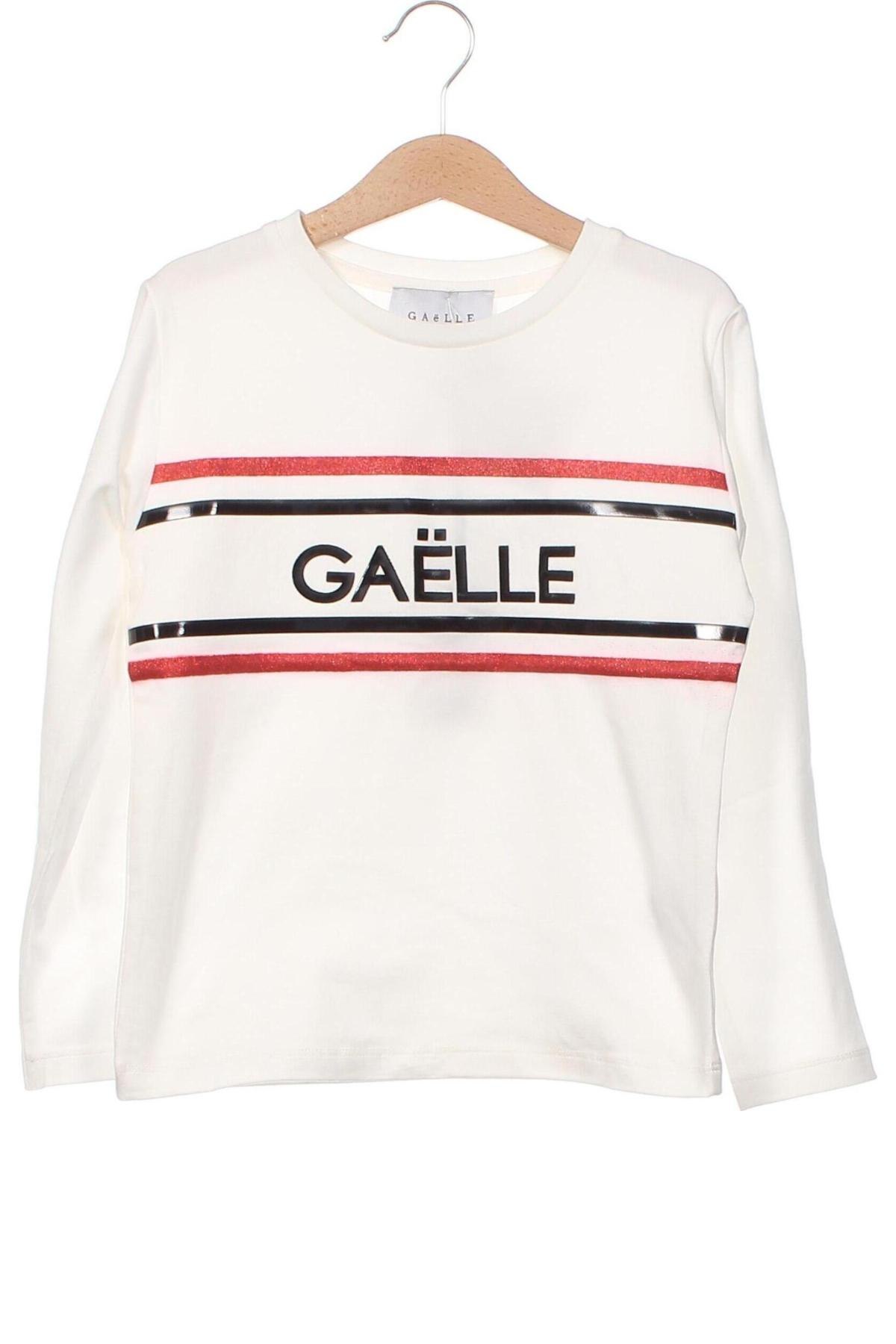 Dziecięca bluzka Gaelle Paris, Rozmiar 7-8y/ 128-134 cm, Kolor Biały, Cena 60,27 zł