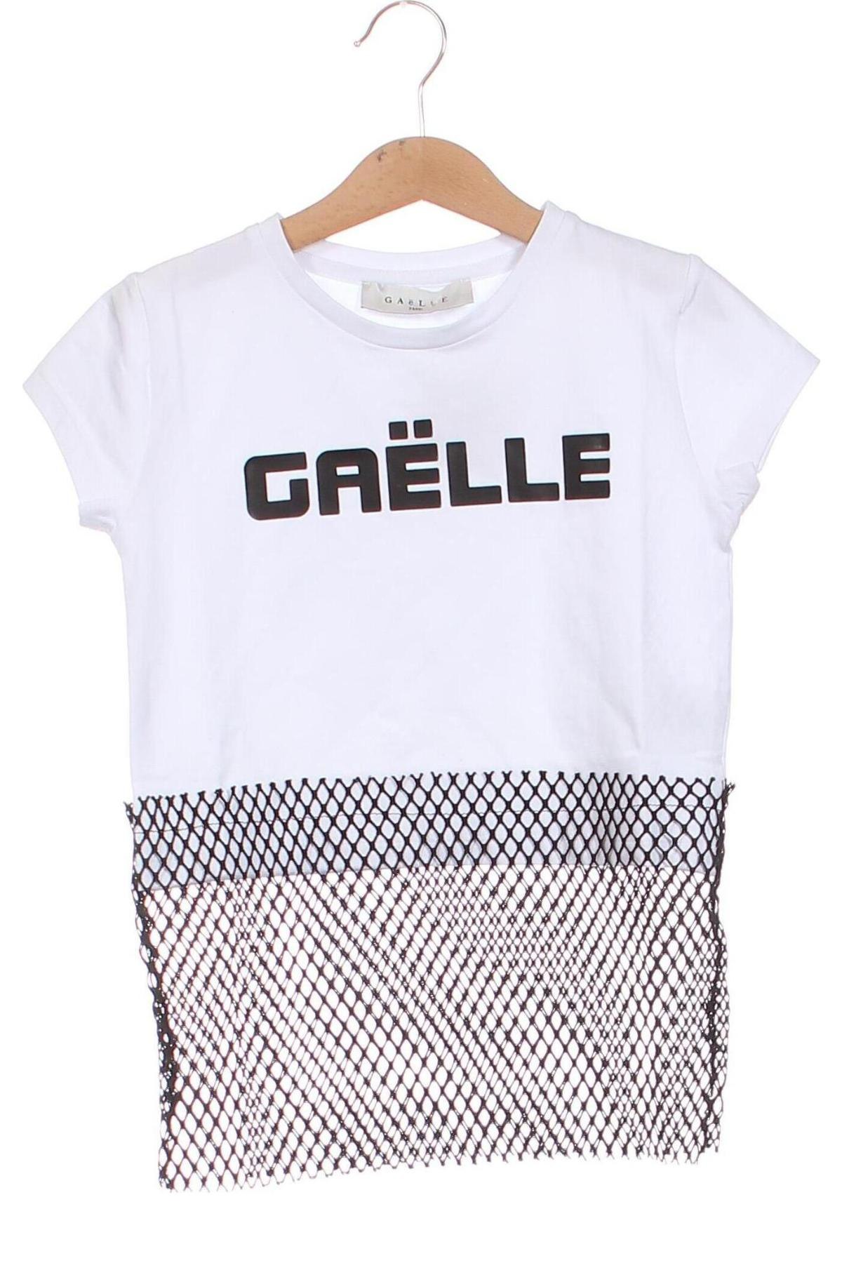 Dziecięca bluzka Gaelle Paris, Rozmiar 5-6y/ 116-122 cm, Kolor Biały, Cena 39,18 zł