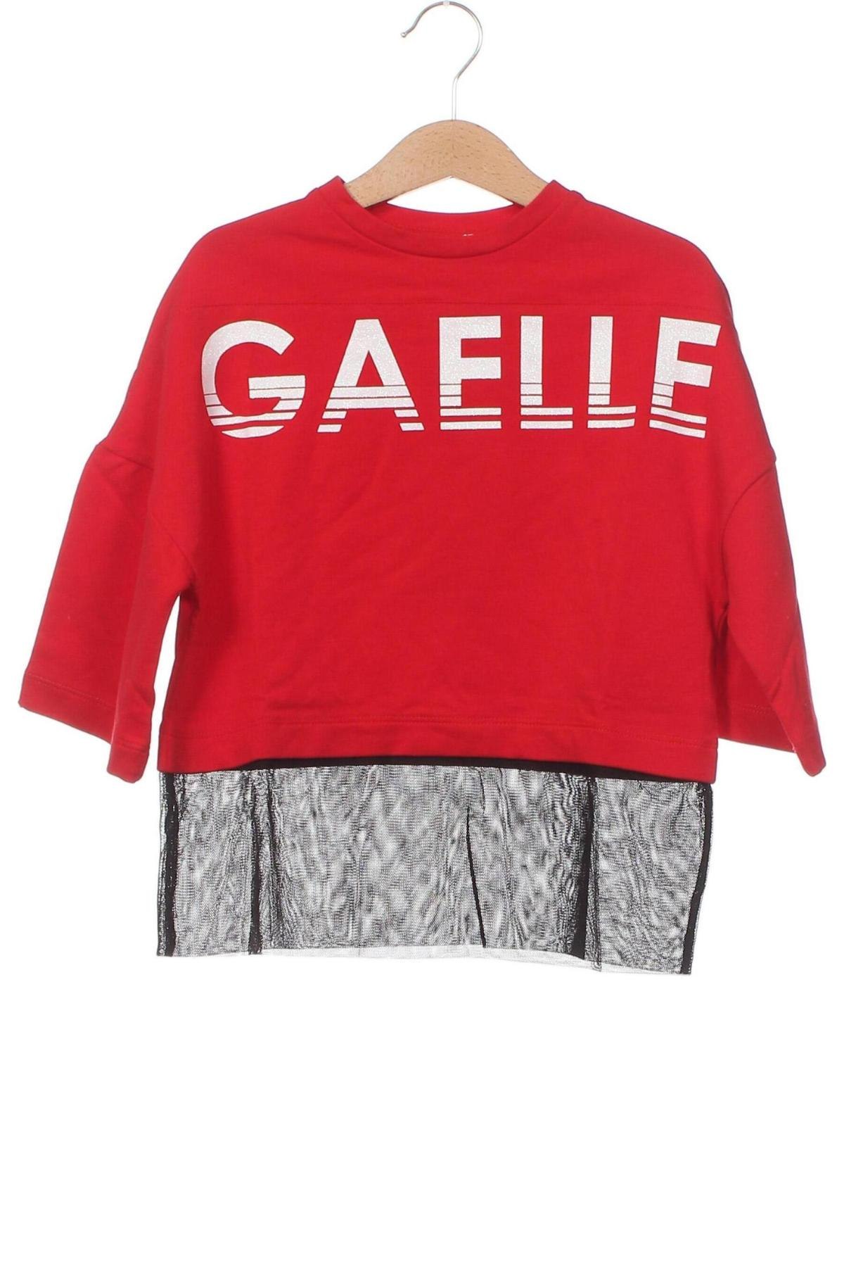 Dziecięca bluzka Gaelle Paris, Rozmiar 5-6y/ 116-122 cm, Kolor Czerwony, Cena 38,06 zł
