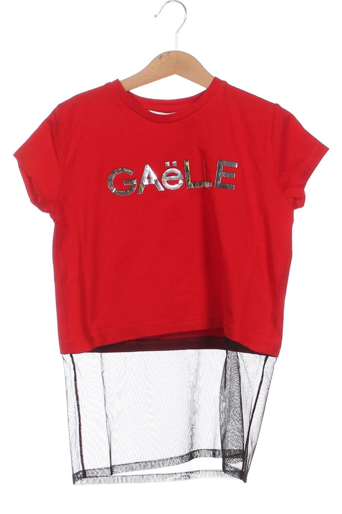 Kinder Shirt Gaelle Paris, Größe 9-10y/ 140-146 cm, Farbe Rot, Preis 8,08 €