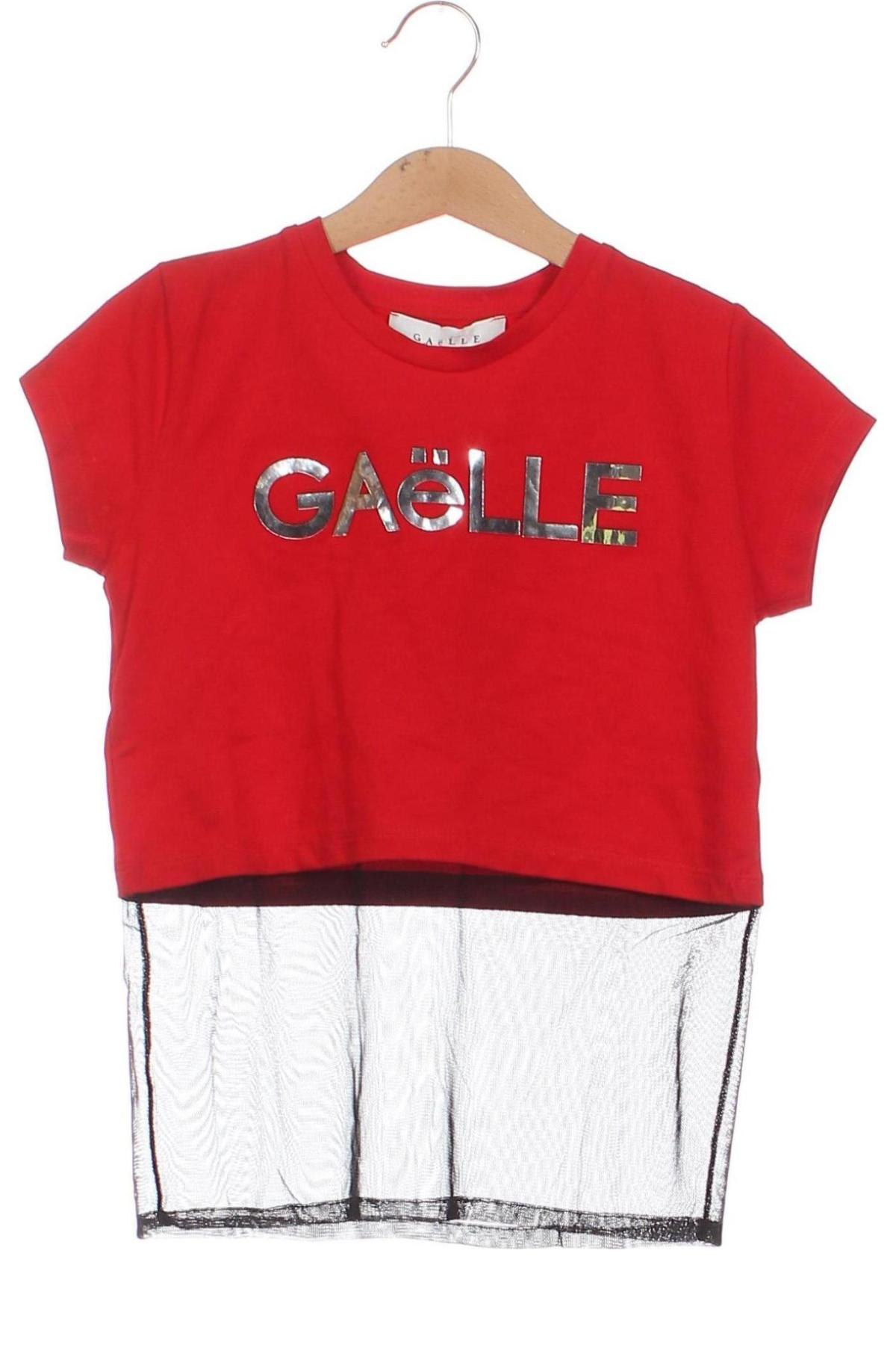 Kinder Shirt Gaelle Paris, Größe 5-6y/ 116-122 cm, Farbe Rot, Preis 8,08 €