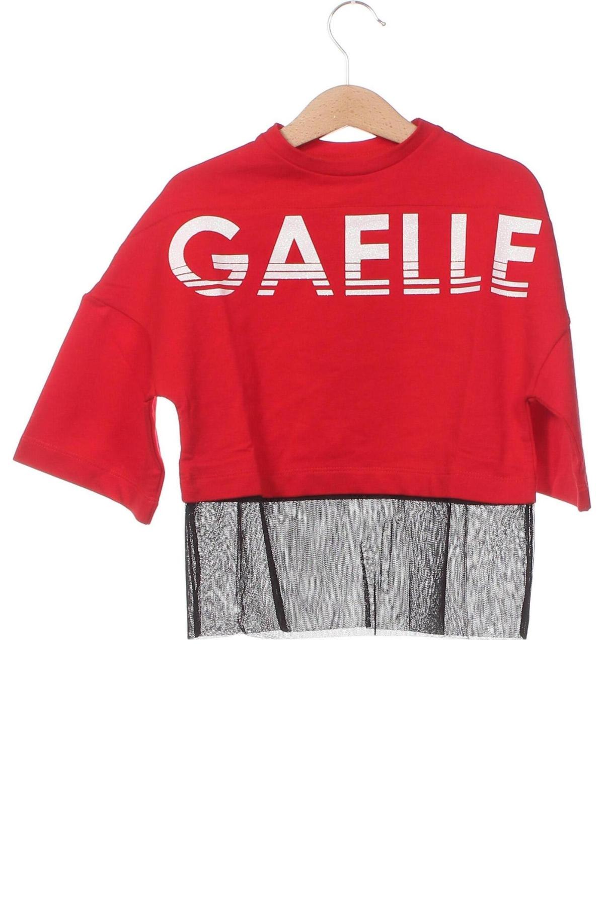 Детска блуза Gaelle Paris, Размер 3-4y/ 104-110 см, Цвят Червен, Цена 13,09 лв.