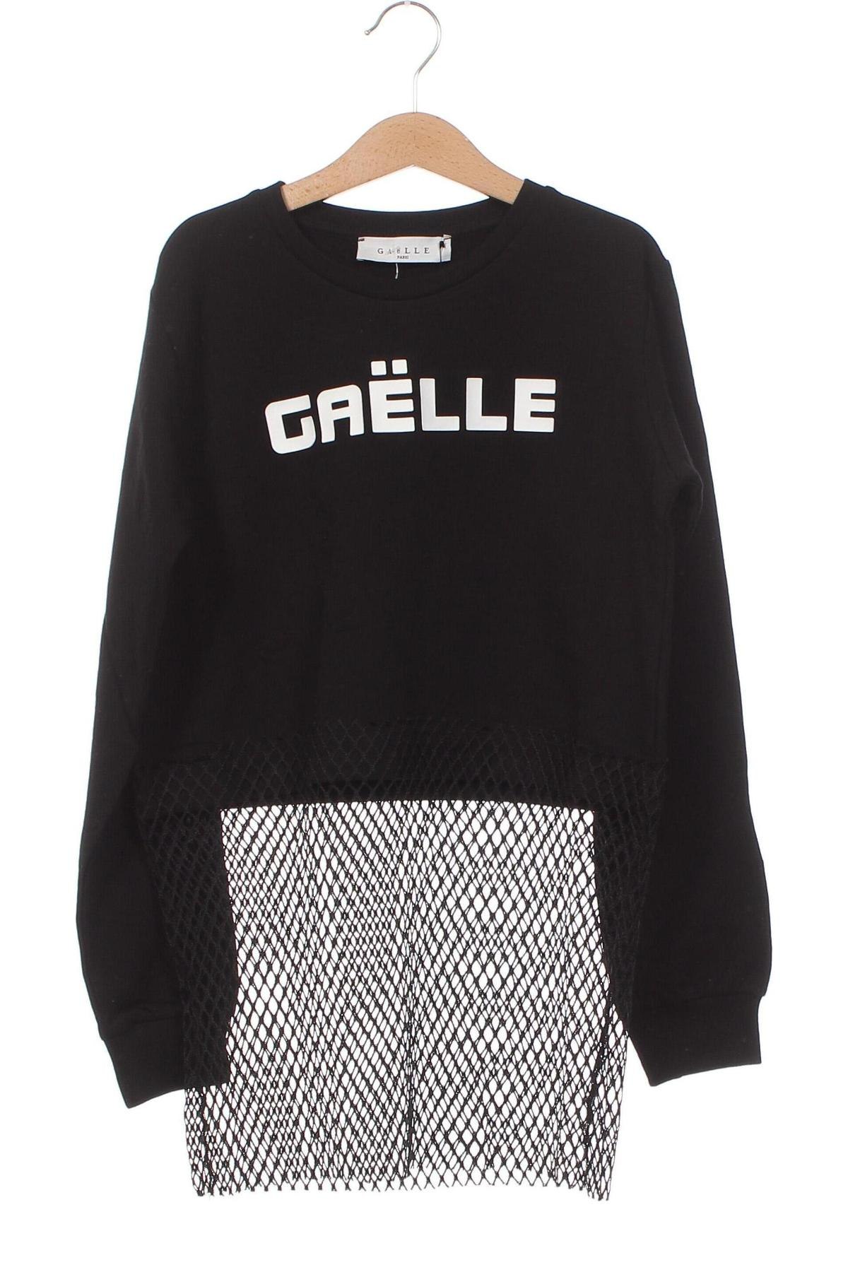 Детска блуза Gaelle Paris, Размер 11-12y/ 152-158 см, Цвят Черен, Цена 32,13 лв.