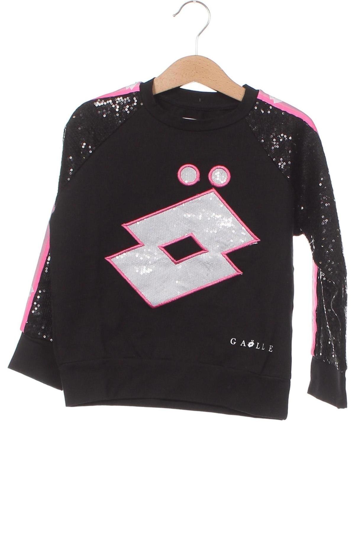 Kinder Shirt Gaelle Paris, Größe 3-4y/ 104-110 cm, Farbe Schwarz, Preis € 9,20