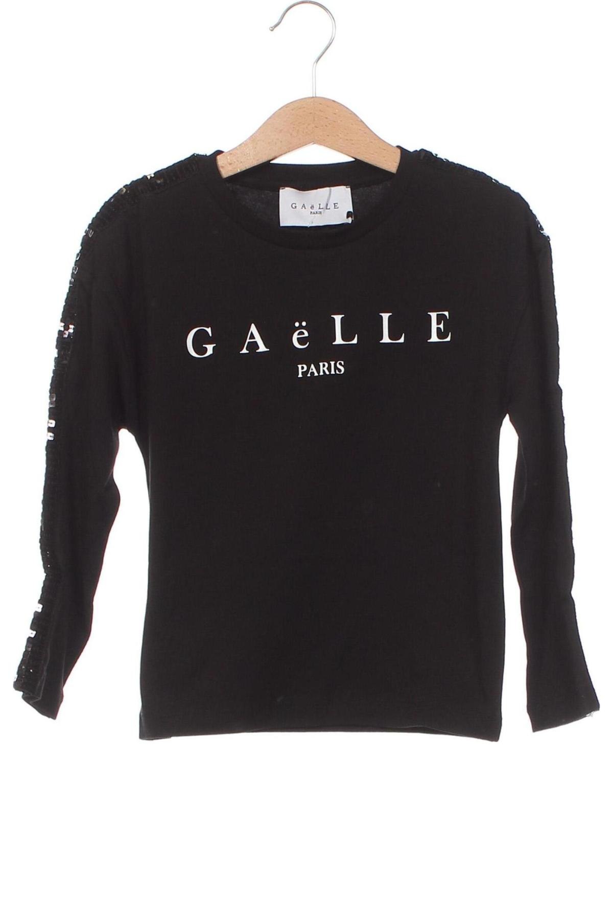 Bluză pentru copii Gaelle Paris, Mărime 5-6y/ 116-122 cm, Culoare Negru, Preț 178,50 Lei