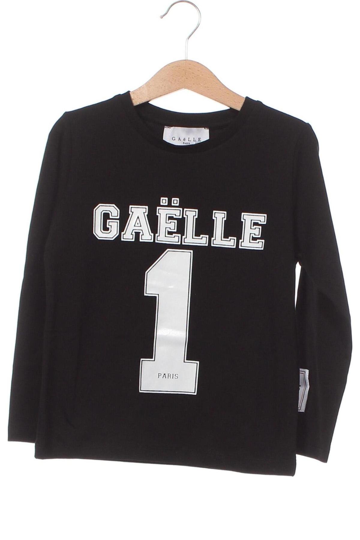 Детска блуза Gaelle Paris, Размер 5-6y/ 116-122 см, Цвят Черен, Цена 119,00 лв.