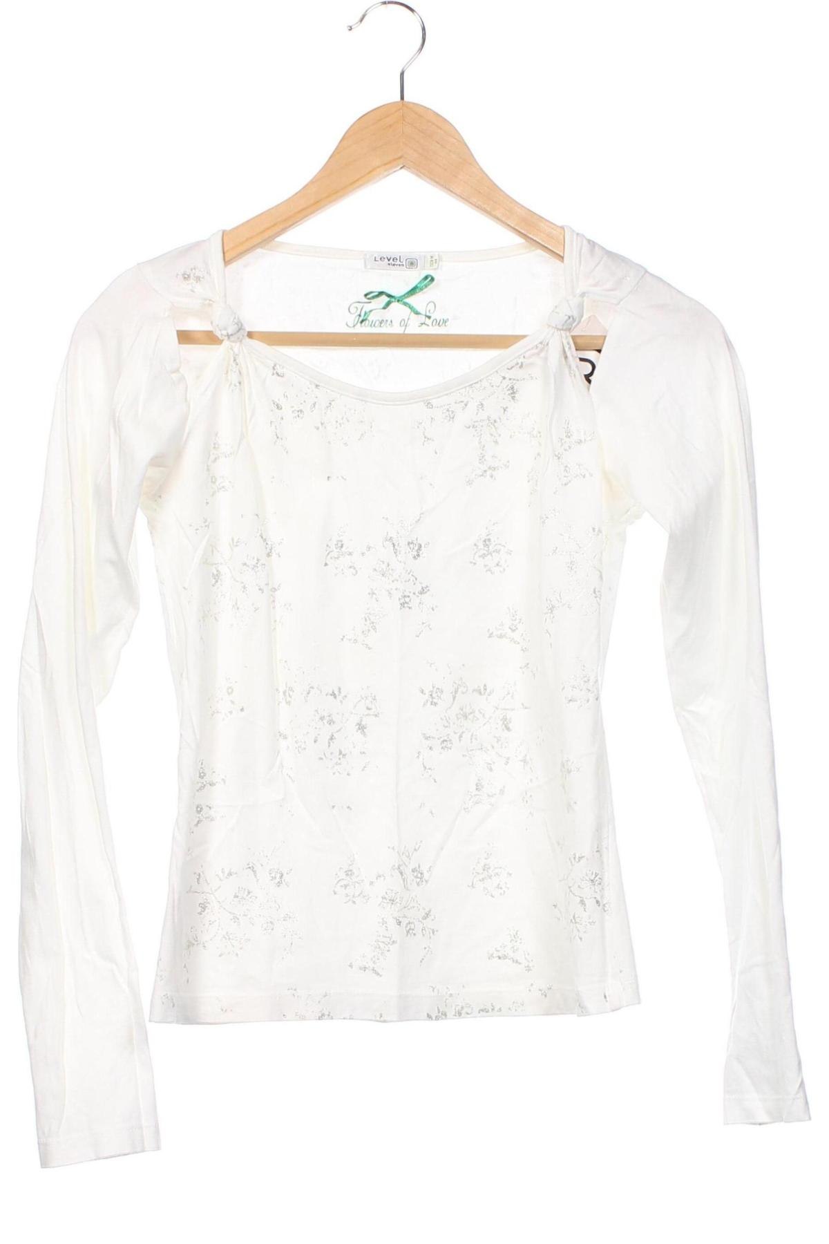 Kinder Shirt LEVEL, Größe 12-13y/ 158-164 cm, Farbe Weiß, Preis 12,23 €