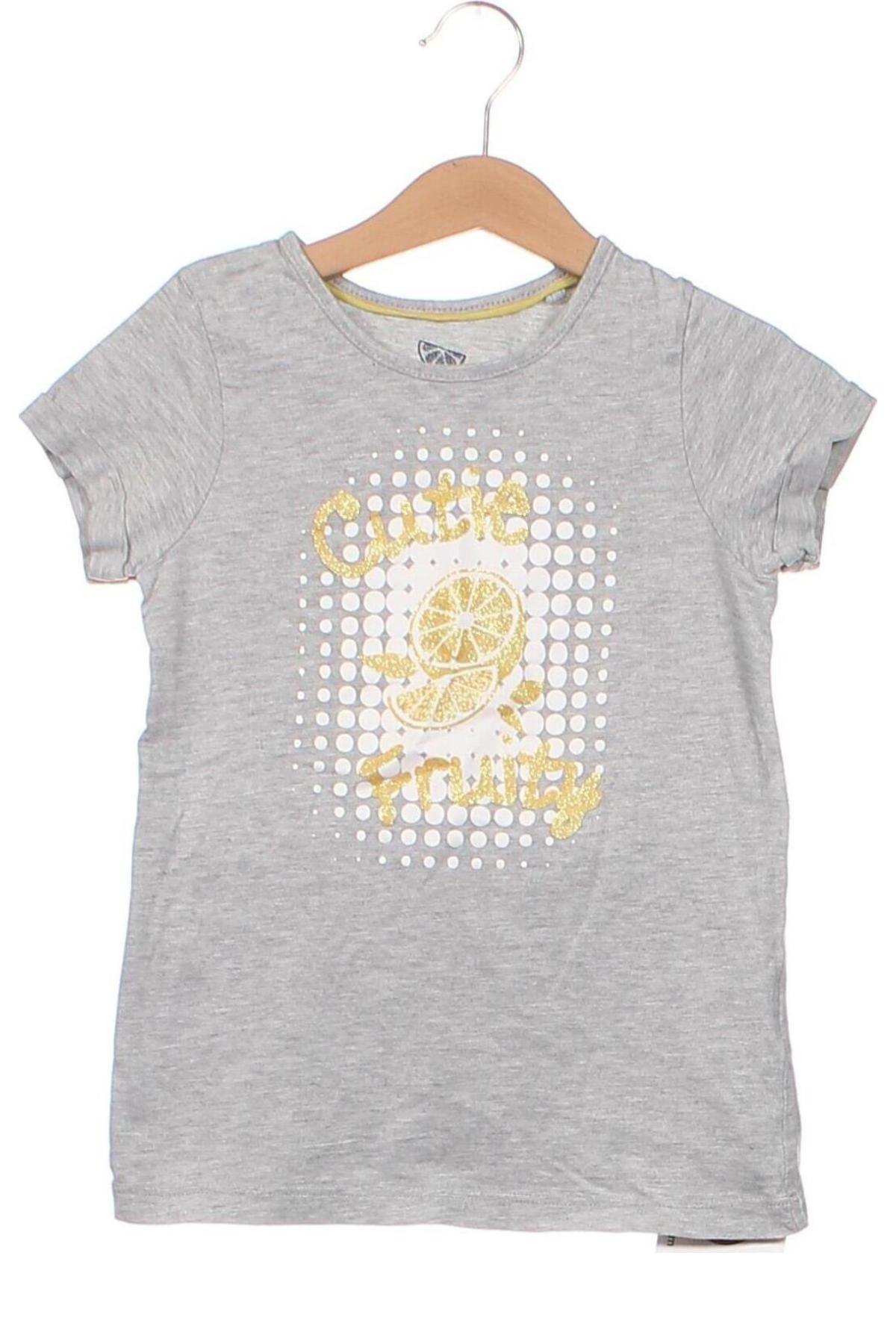 Kinder Shirt Lupilu, Größe 4-5y/ 110-116 cm, Farbe Grau, Preis 4,50 €