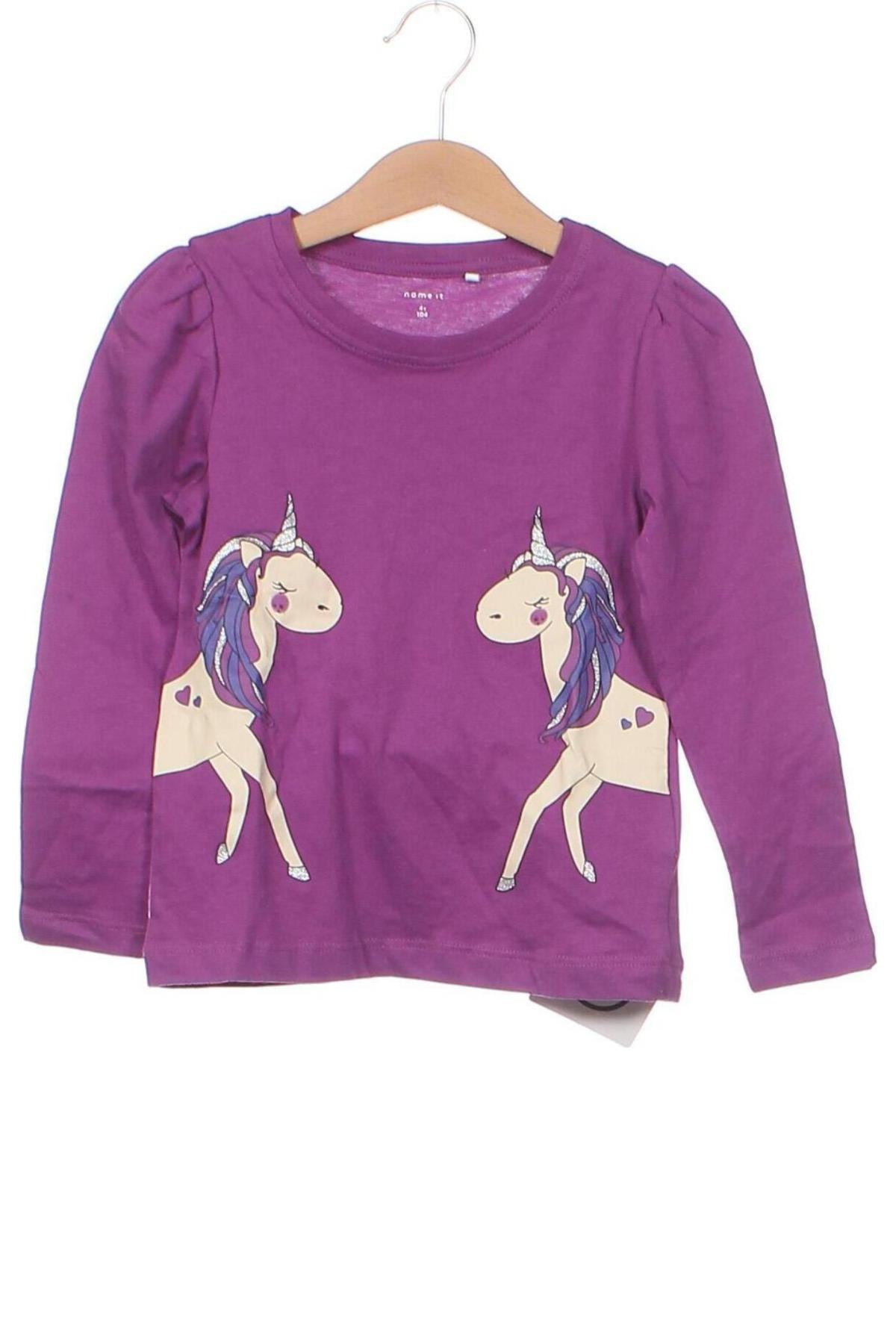 Kinder Shirt Name It, Größe 3-4y/ 104-110 cm, Farbe Rosa, Preis 10,52 €
