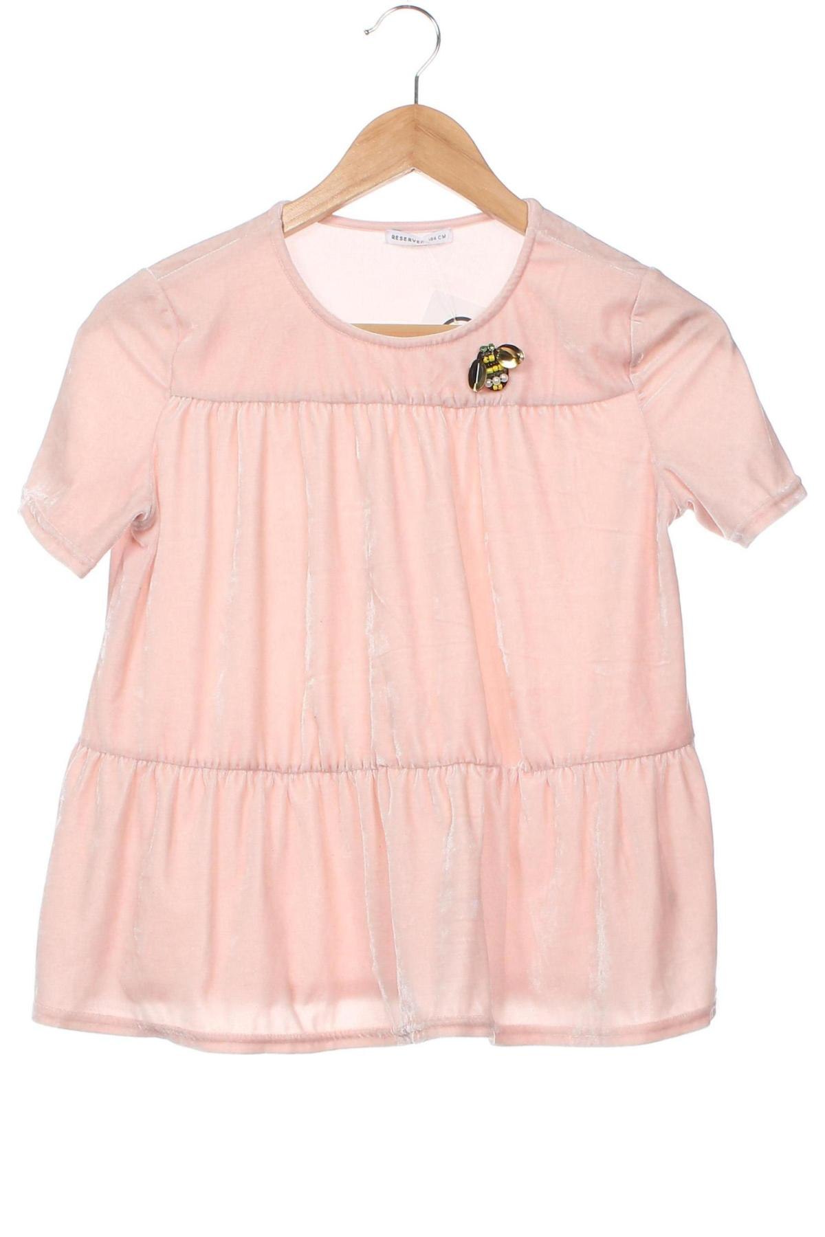 Kinder Shirt Reserved, Größe 13-14y/ 164-168 cm, Farbe Rosa, Preis 1,58 €