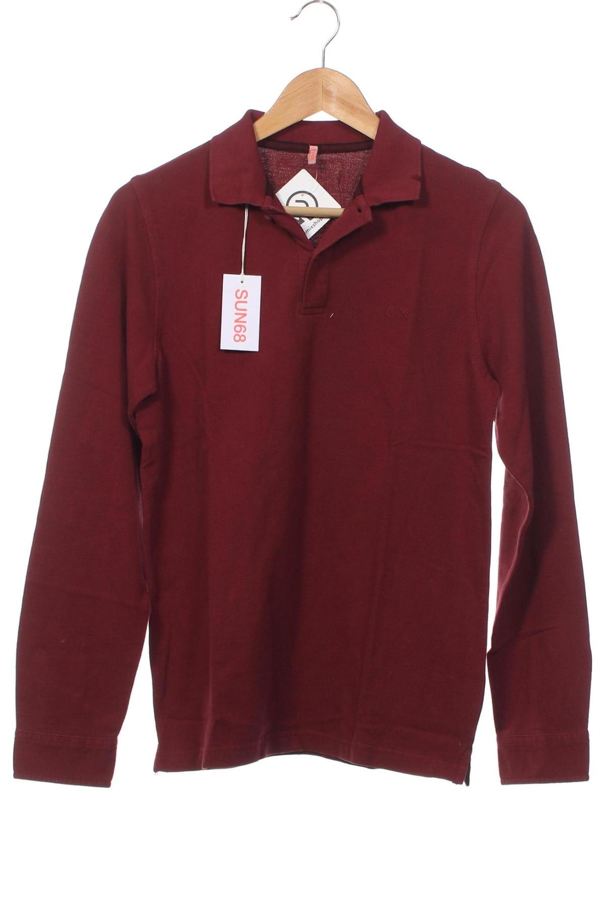 Kinder Shirt SUN68, Größe 14-15y/ 168-170 cm, Farbe Rot, Preis 8,91 €