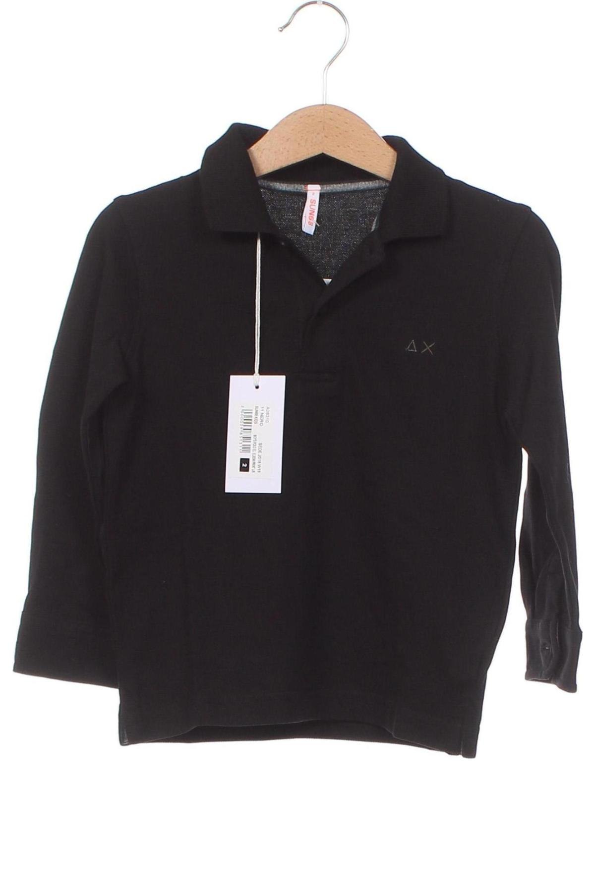 Kinder Shirt SUN68, Größe 18-24m/ 86-98 cm, Farbe Schwarz, Preis 7,59 €