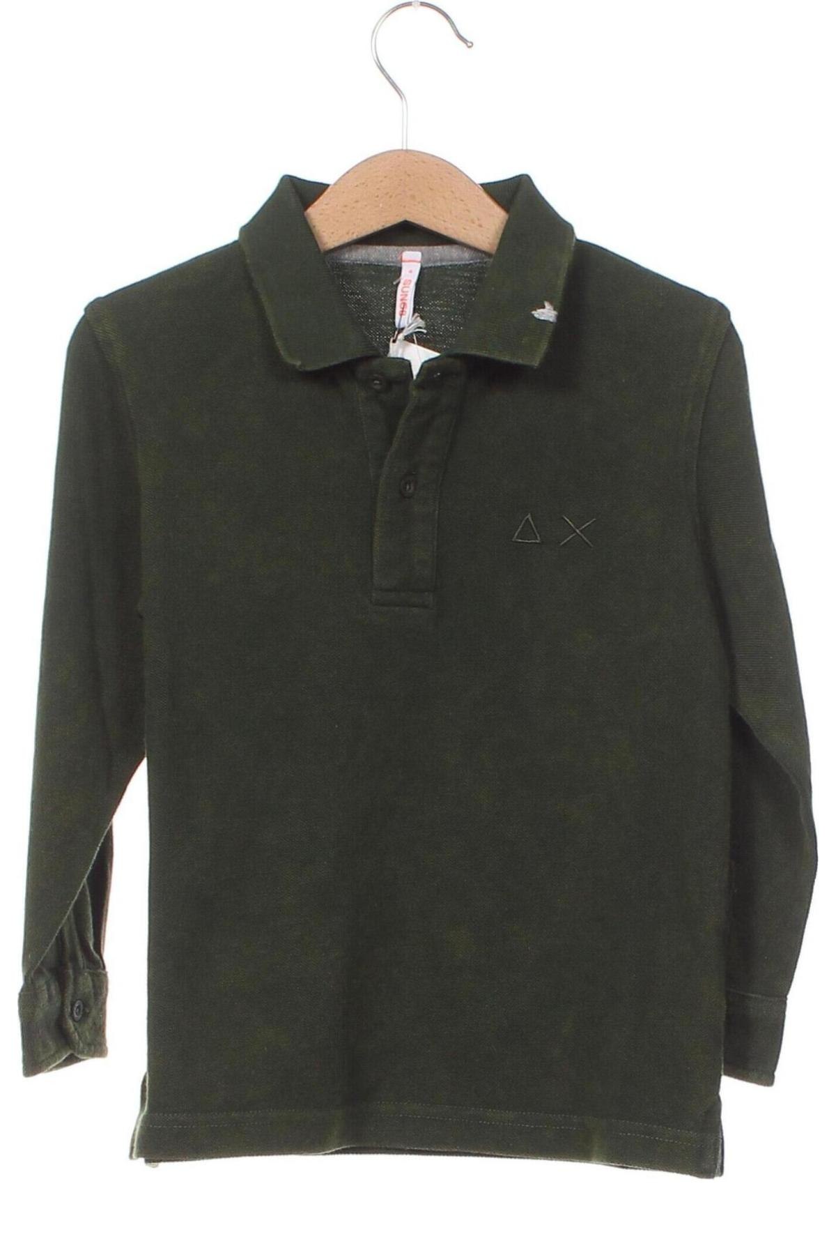 Детска блуза SUN68, Размер 3-4y/ 104-110 см, Цвят Зелен, Цена 18,56 лв.