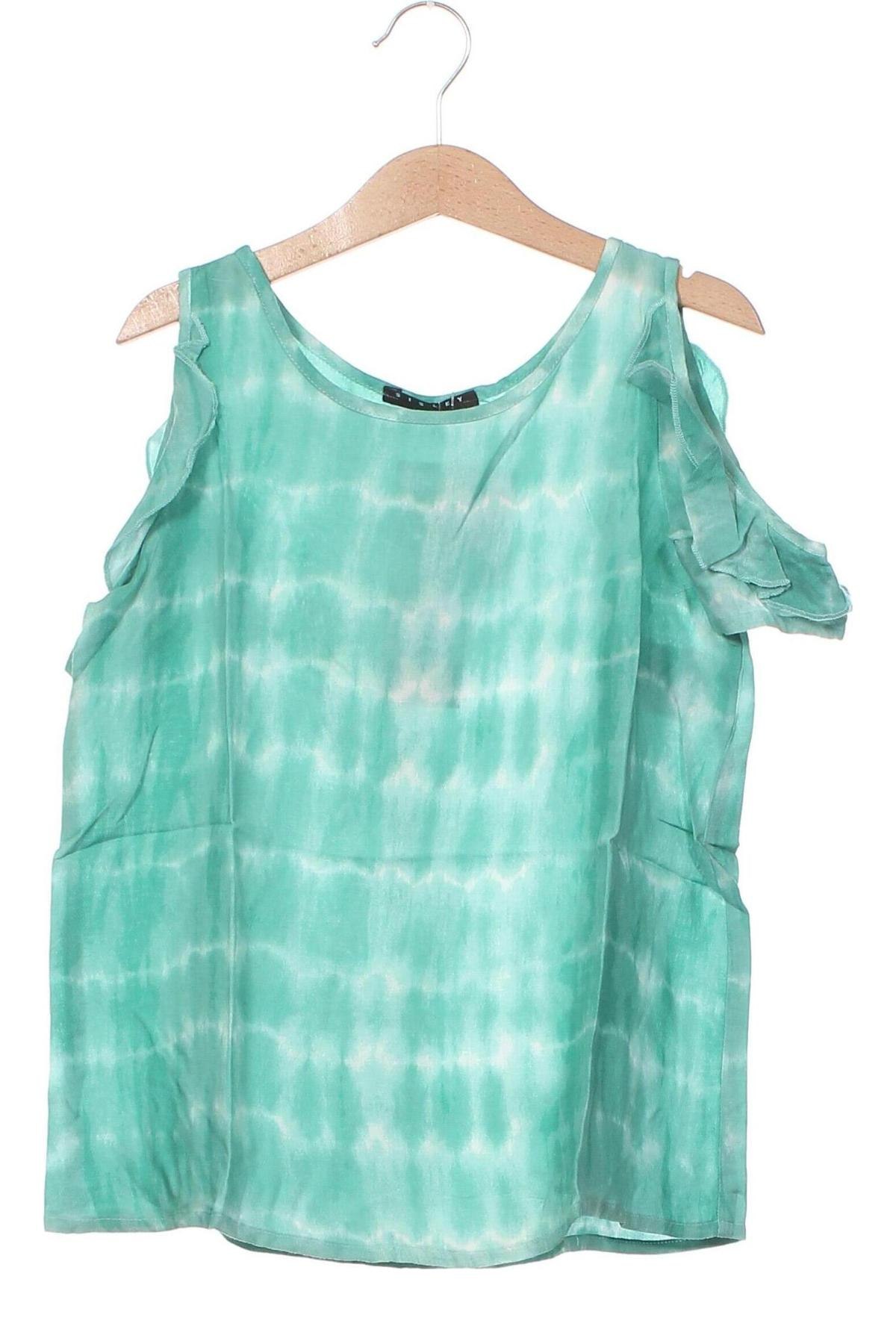 Παιδική μπλούζα Sisley, Μέγεθος 5-6y/ 116-122 εκ., Χρώμα Πράσινο, Τιμή 8,58 €