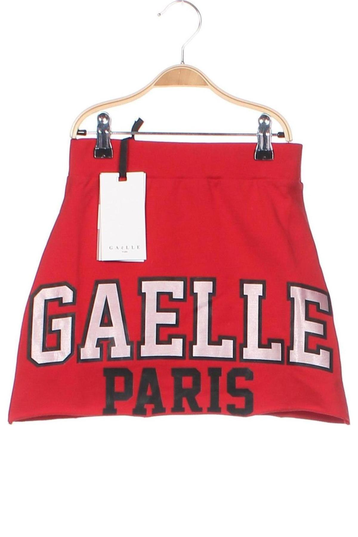 Детска пола Gaelle Paris, Размер 7-8y/ 128-134 см, Цвят Червен, Цена 35,70 лв.